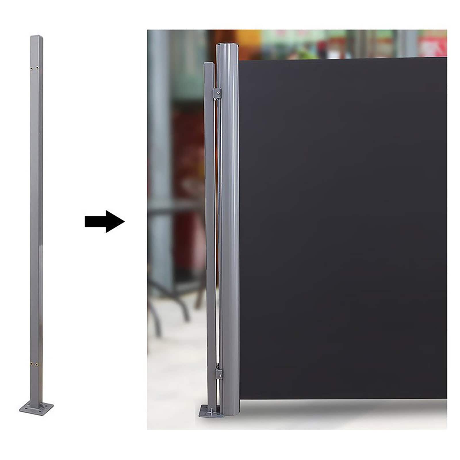 Standpfosten für Markisenkasten-GSA002 Standpfosten für Markisenkasten-GSA002