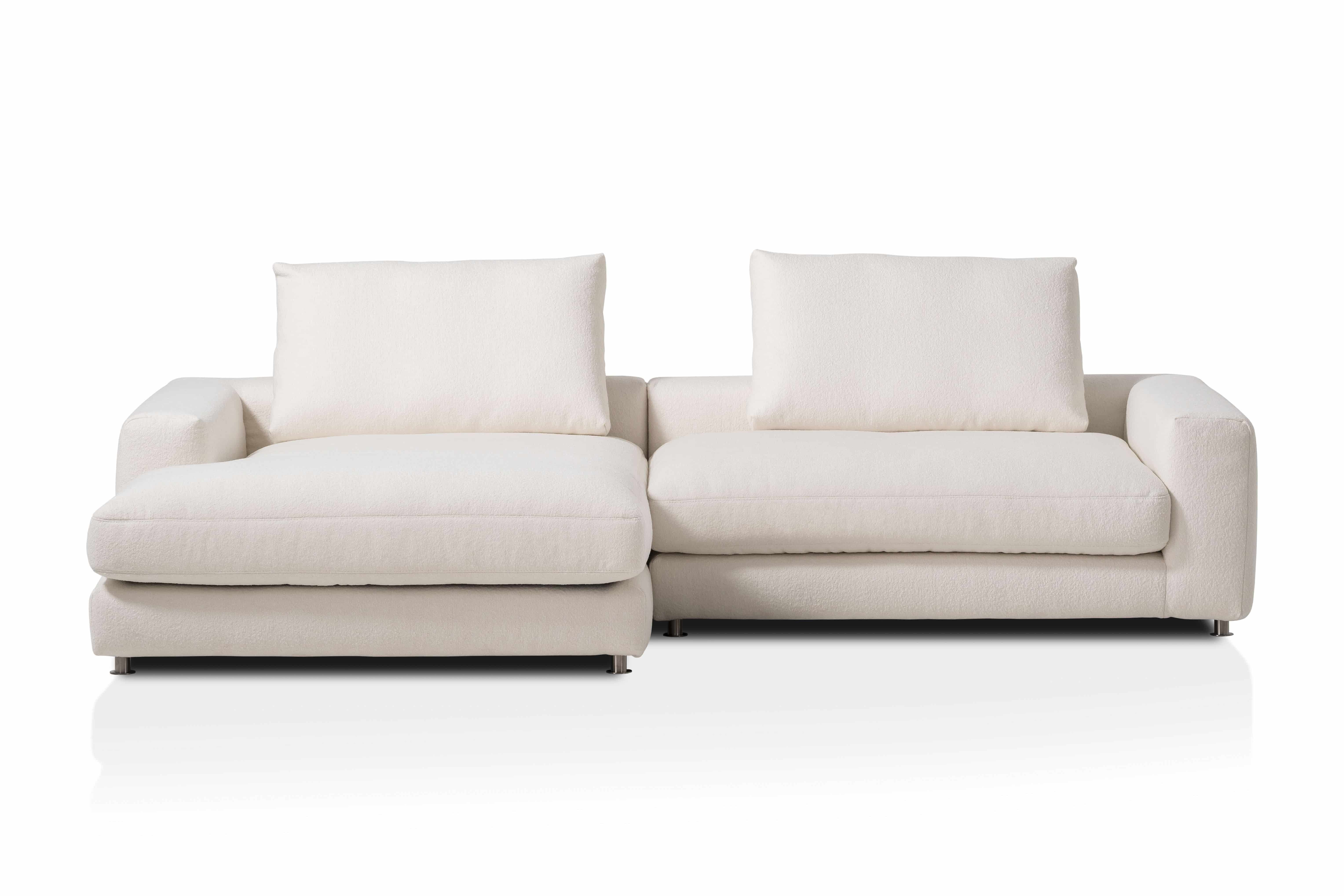 Berry Ecksofa beige - designwerk – Eleganz mit Taschenfederkern Berry Ecksofa beige - designwerk – Eleganz mit Taschenfederkern