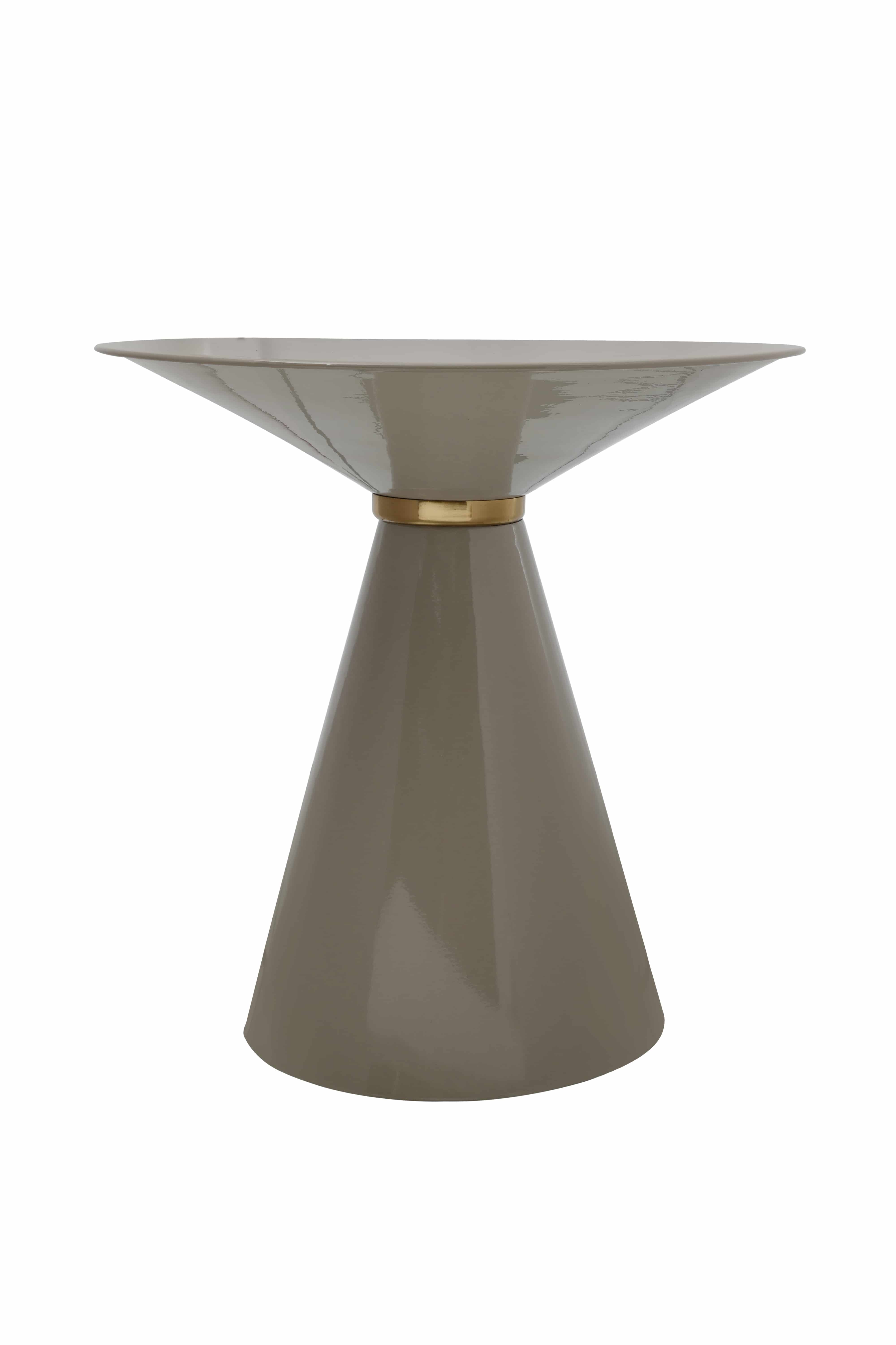 Beistelltisch Art Deco 325 Taupe Beistelltisch Art Deco 325 Taupe