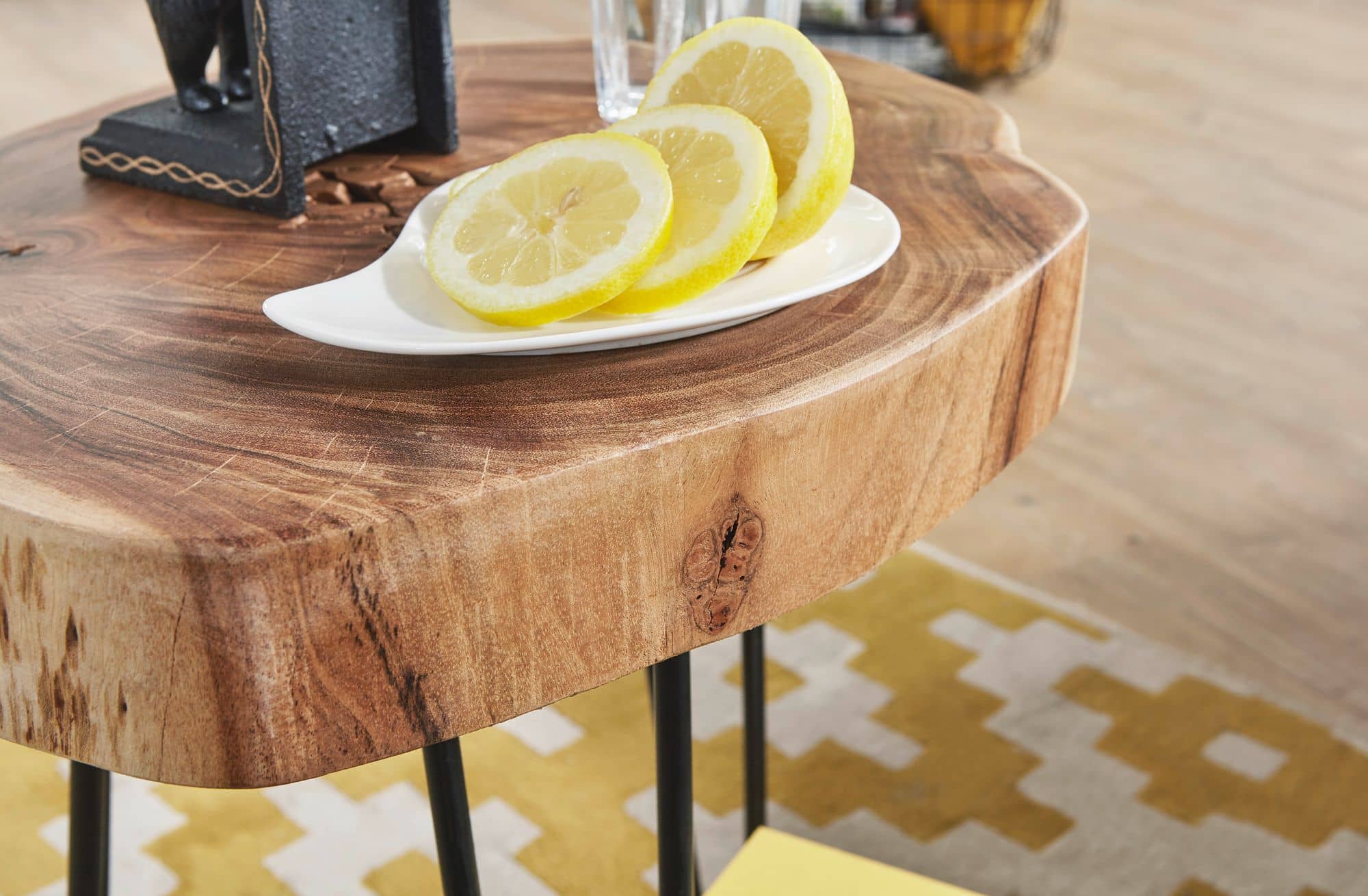 38559-Wohnling-Massivholz-Akazie-Beistelltisch-BAGLI-35-x-35-cm-Couchtisch-Wohnzimmertisch-Anstelltisch-Tisch-Wohnzimmer-Dekotisch-Telefontisch-Naturprodukt-Handarbeit-Massivho_4 Massivholz Akazie Beistelltisch BAGLI 35 x 35 cm Wohnzimmertisch Massiv Anstelltisch Holztisch Echtholz Baumkante