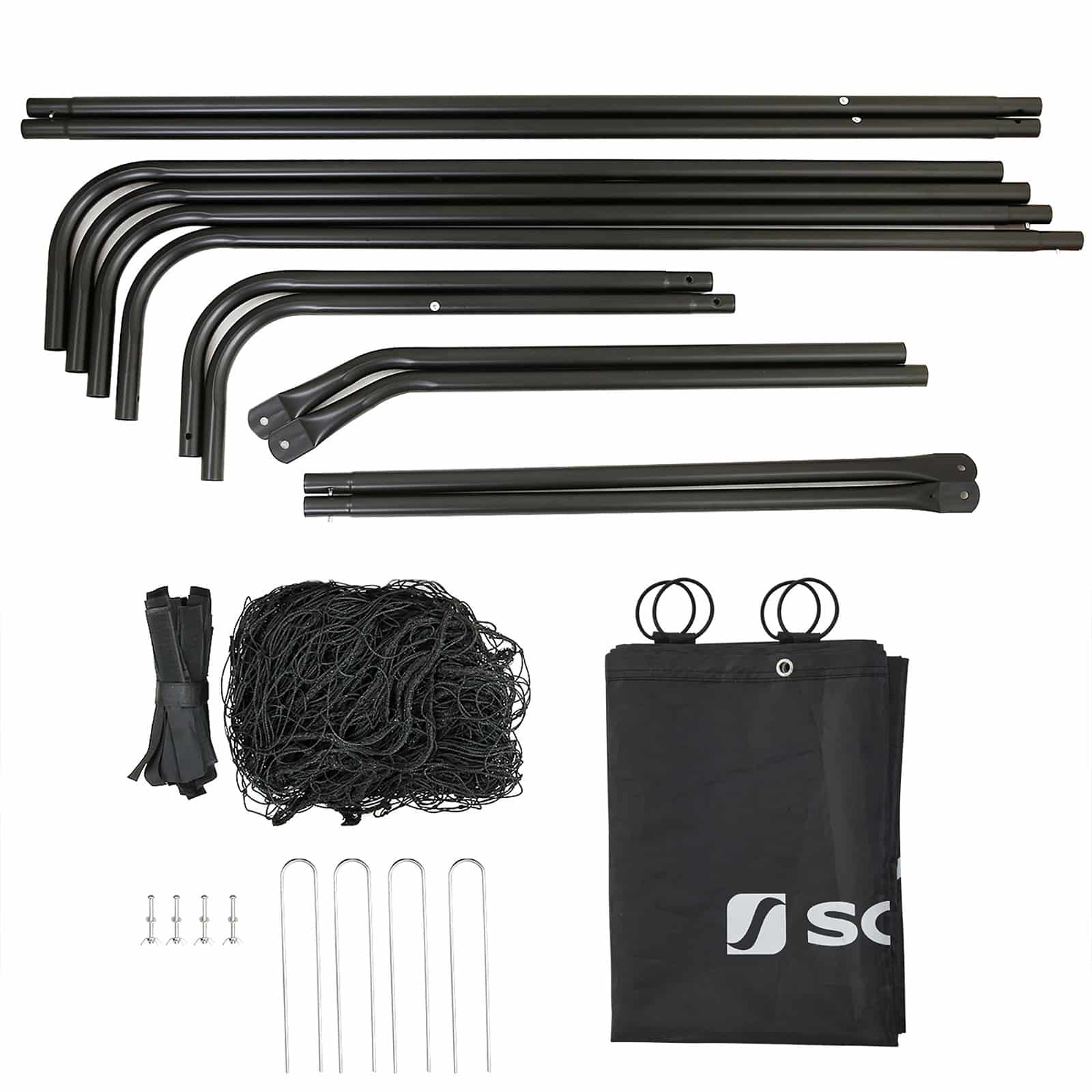 Fußballtor für Kinder schwarz-SZQ215B02 Fußballtor für Kinder schwarz-SZQ215B02