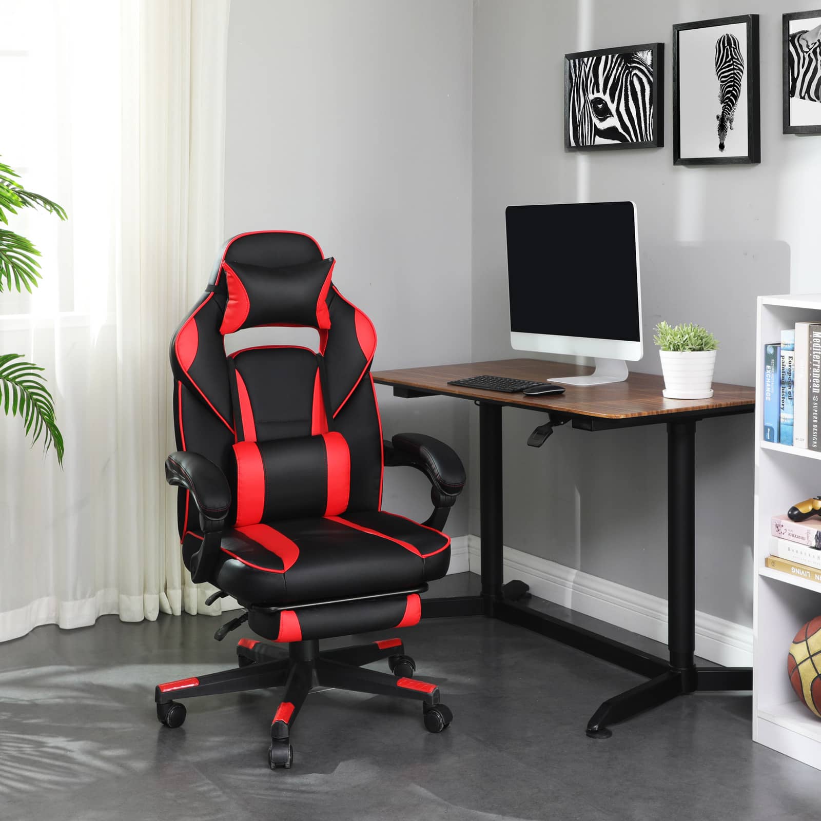Gamingchair Schwarz-Rot-B34OBG73BRV1 Gamingchair Schwarz-Rot-B34OBG73BRV1
