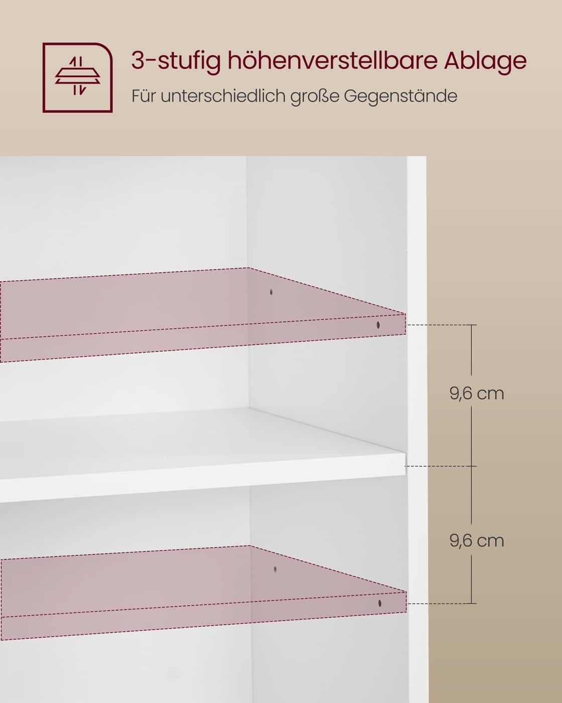 Custos Collection – Nachttische mit offenen Fächern für vielseitige Nutzung Wolkenweiß Custos Collection – Nachttische mit offenen Fächern für vielseitige Nutzung Wolkenweiß