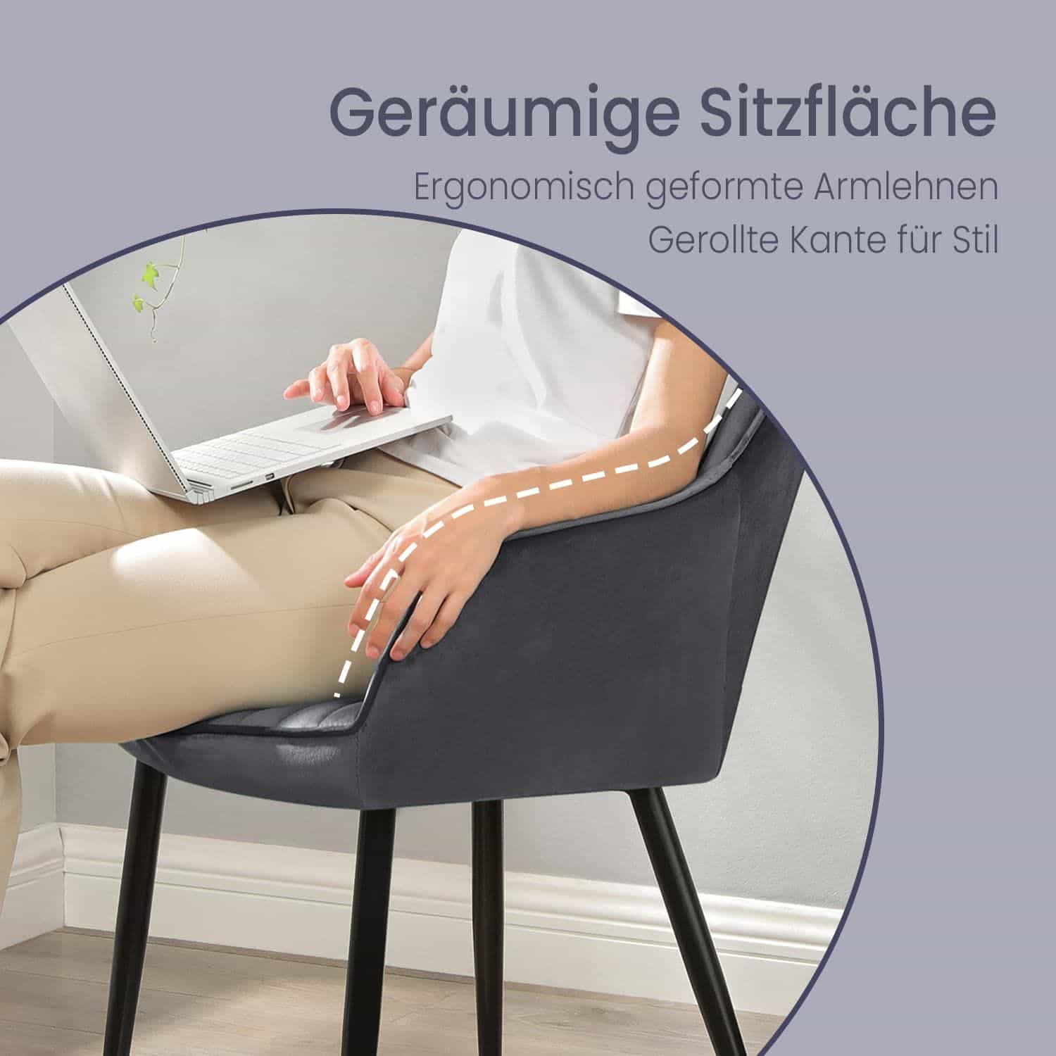 Esszimmerstuhl mit Armlehnen max. 110 kg Esszimmerstuhl mit Armlehnen max. 110 kg