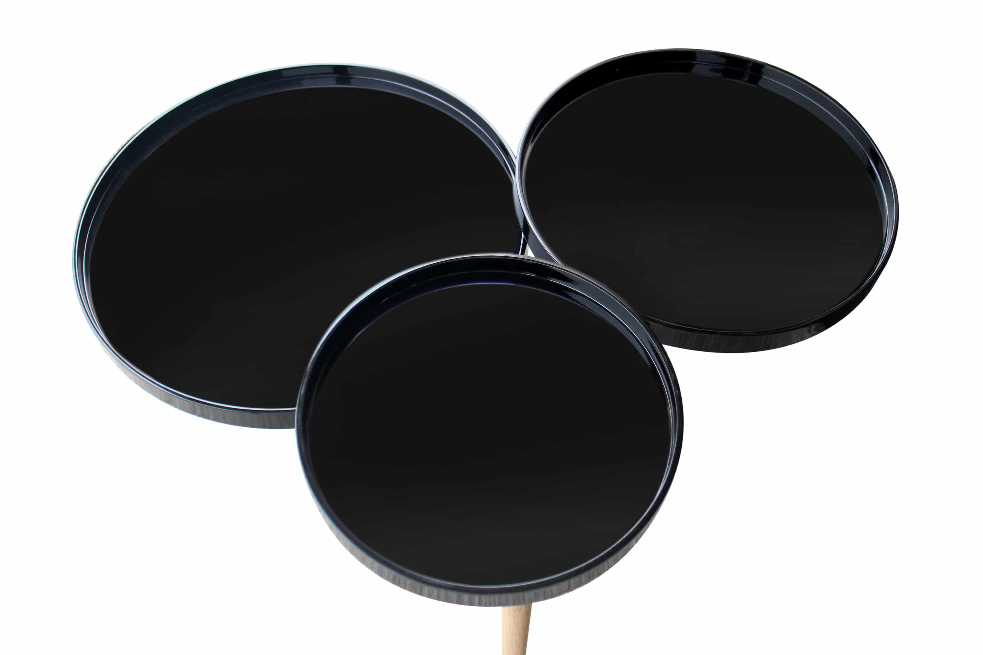 Beistelltisch Butler 110 Schwarz