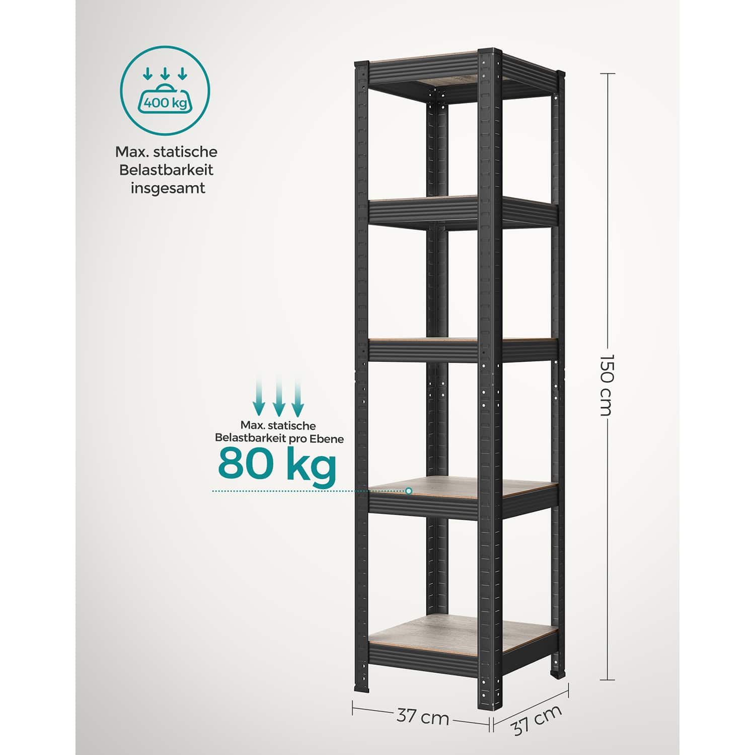 5 Ablagen greige-schwarz-B34GLR037B11 5 Ablagen greige-schwarz-B34GLR037B11