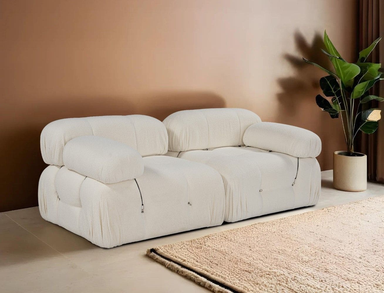 Sofa Bubble 2-Sitzer mit abnehmbarer Rückenlehne Sofa Bubble 2-Sitzer mit abnehmbarer Rückenlehne