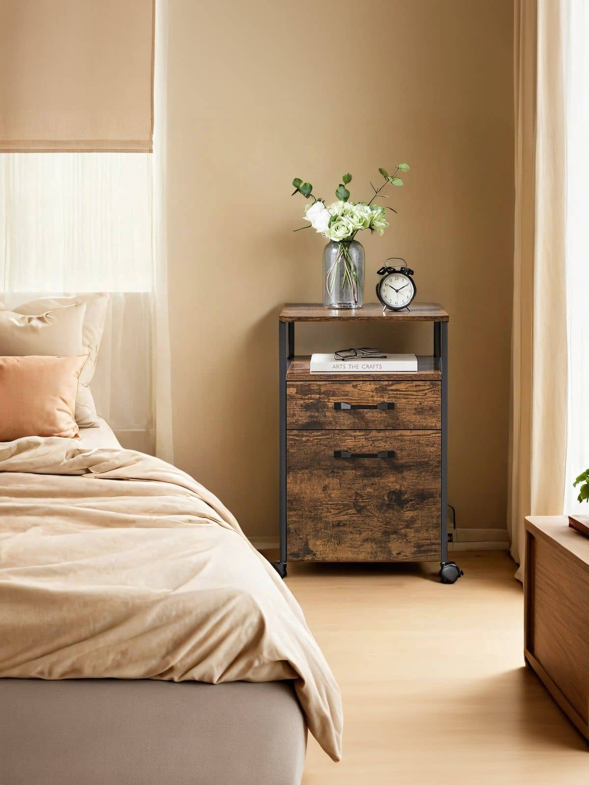 Aktenschrank mit 2 Schubladen Aktenschrank mit 2 Schubladen