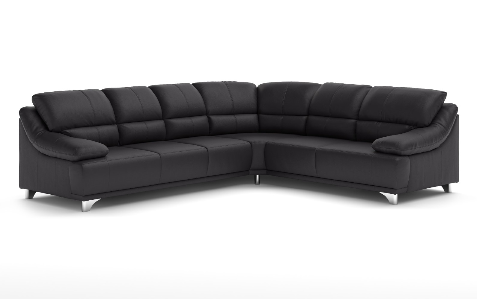 Ecksofa Maranello von Cotta aus Echtleder Pampas Madras