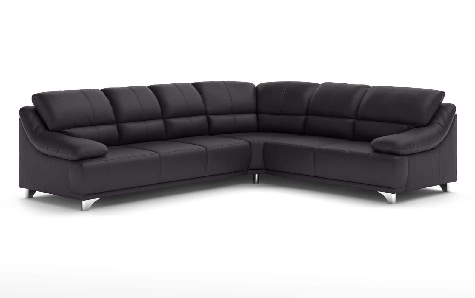 Ecksofa Maranello von Cotta aus Echtleder Pampas Madras Ecksofa Maranello von Cotta aus Echtleder Pampas Madras