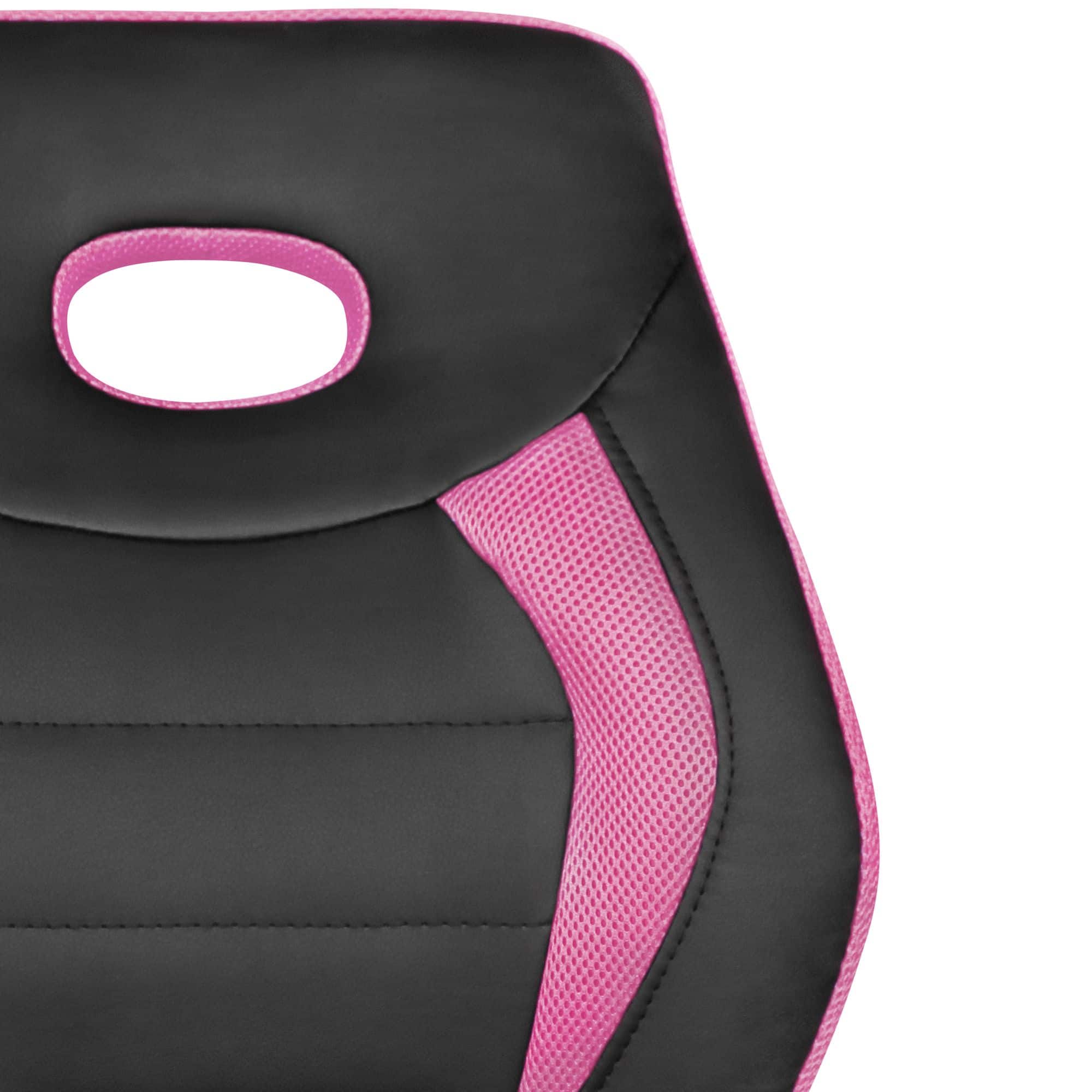 48245-AMSTYLE-Kinderdrehstuhl-LUAN-schwarz-pink-S_5 Kinderdrehstuhl LUAN schwarz/pink für Kinder ab 6 mit Lehne