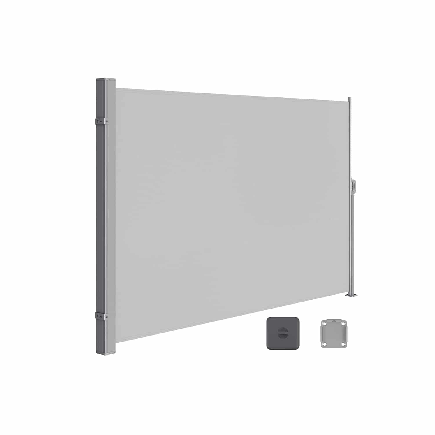 Seitenmarkise, ausziehbar, 200 x 400 cm, Sichtschutz Seitenmarkise, ausziehbar, 200 x 400 cm, Sichtschutz