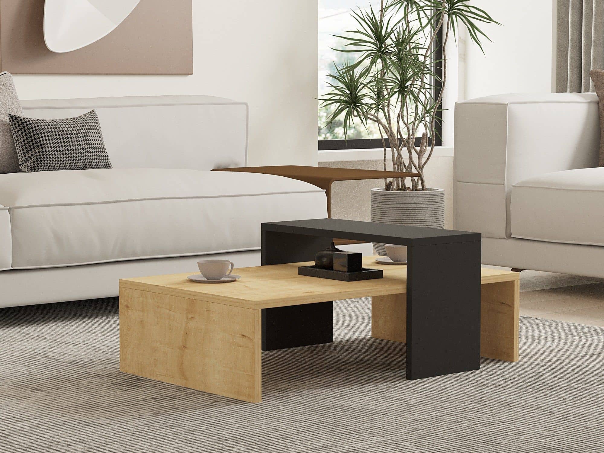 Glow - Sapphire Anthracite - Couchtisch Glow - Sapphire Anthracite - Couchtisch