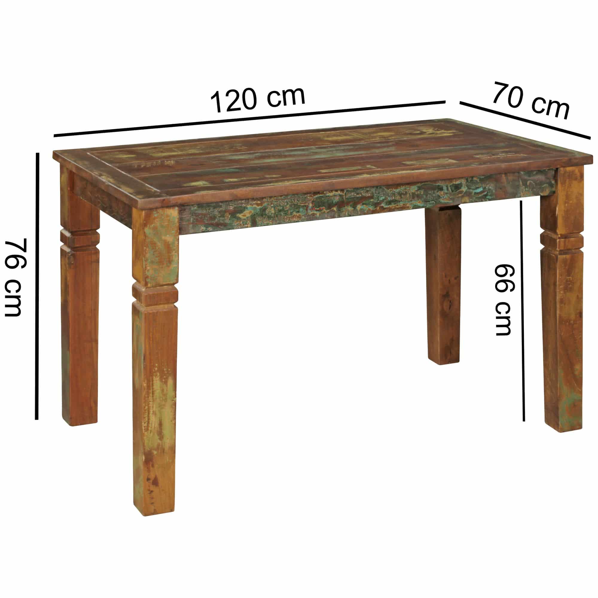 43652-WOHNLING-Esszimmertisch-Dehli-120x70x76cm-W_3 Esszimmertisch Kalkutta 120 x 70 x 76 cm