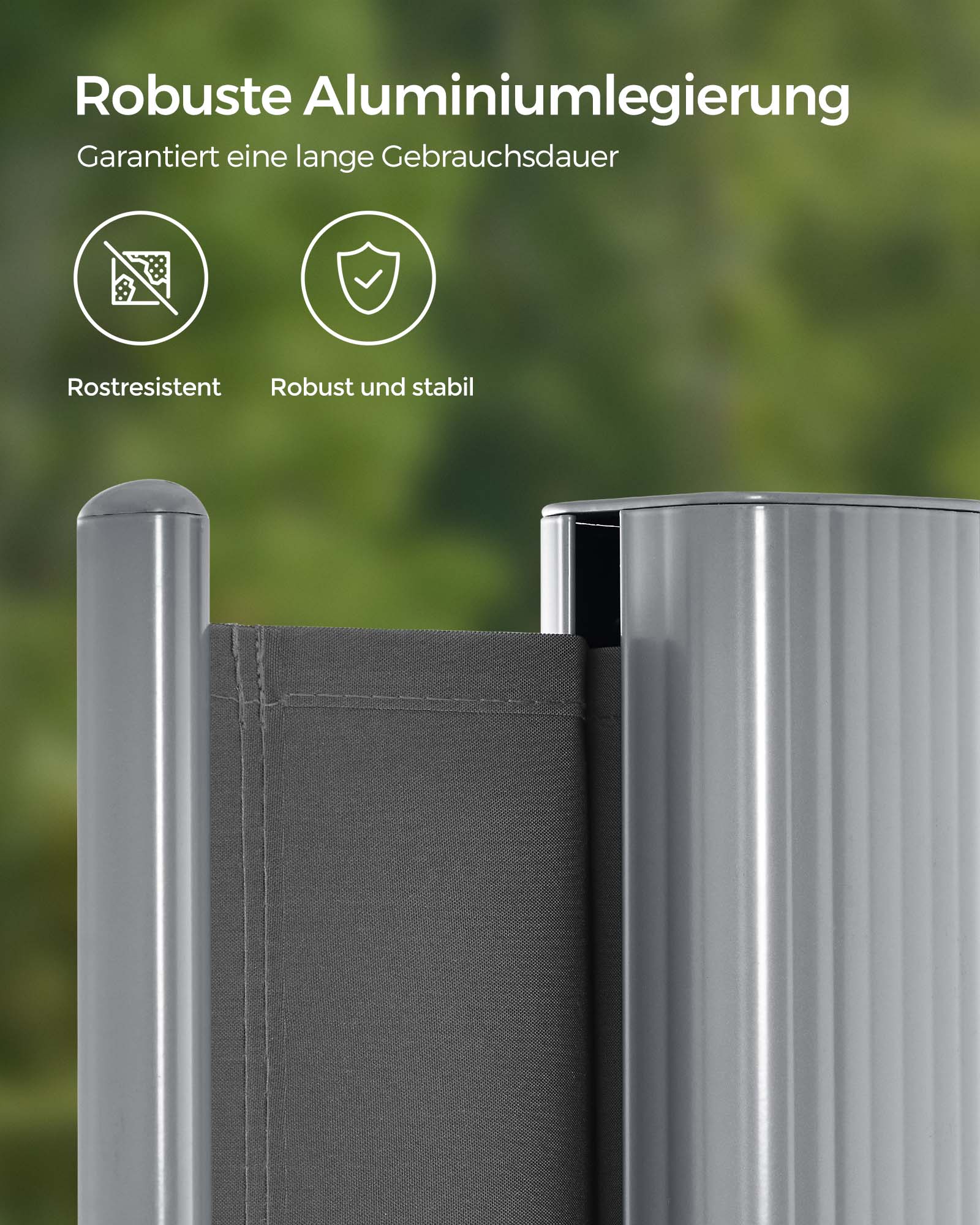 Seitenmarkise 200 x 300 cm Anthrazit