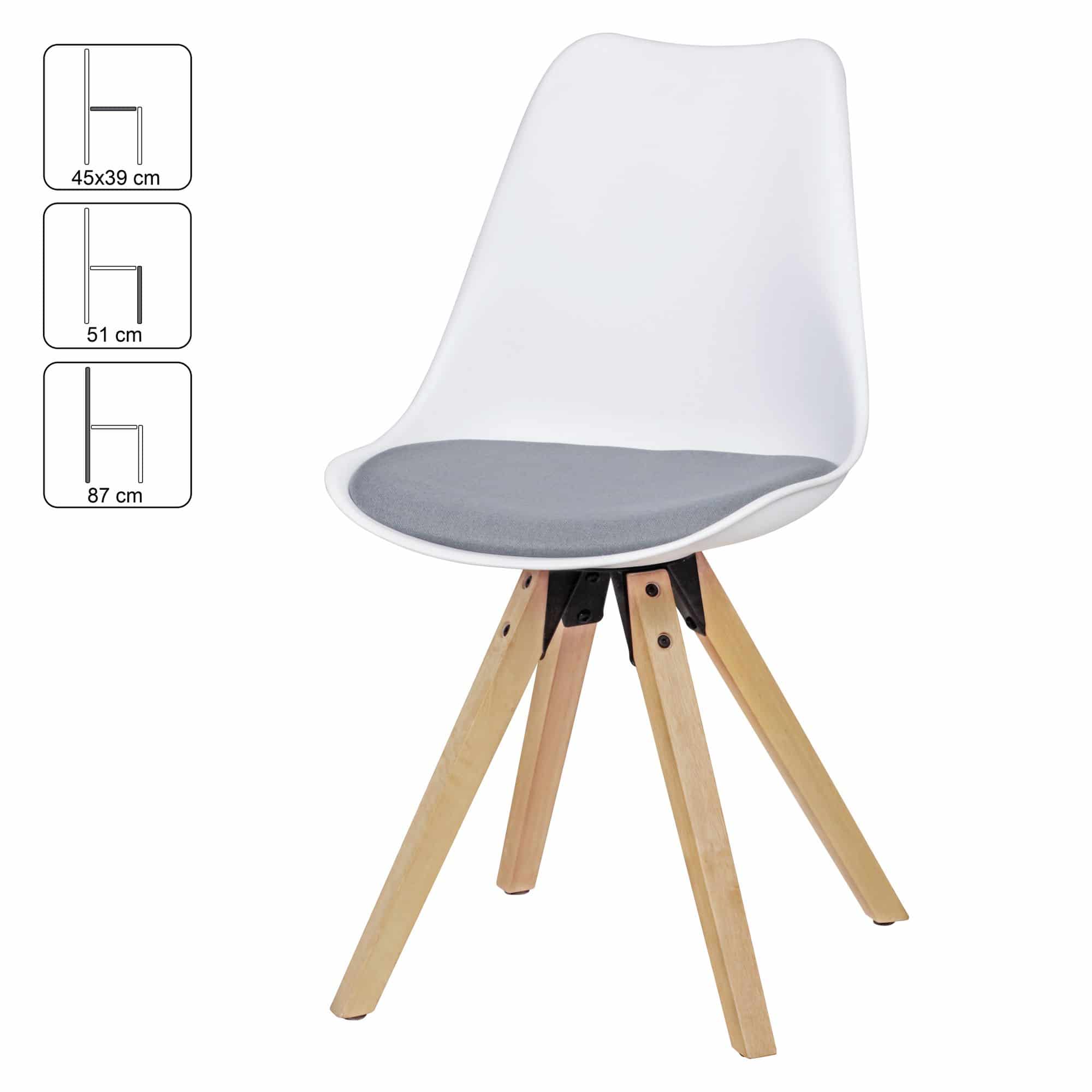 42055-WOHNLING-2er-Set-Retro-Esszimmerstuhl-LIMA-weiss-grau-Polsterstuhl-Skandinavisch-Rueckenlehne-Kuechenstuhl-Stoff-gepolstert-Stuhlgruppe-Schalensitz-Stuhl-Sitzmoebel-classi_7 2er Set Retro Esszimmerstuhl LIMA weiß/grau