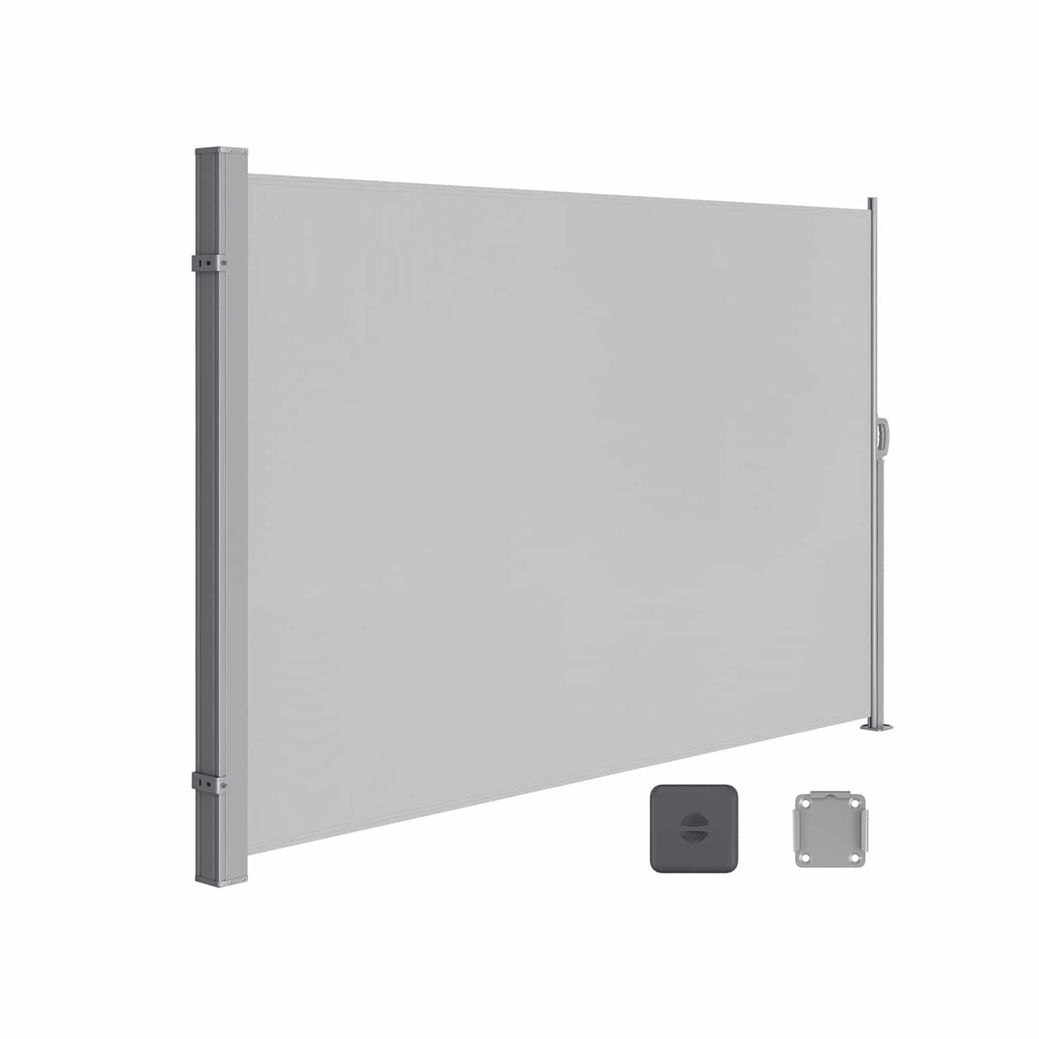Seitenmarkise ausziehbar 160 x 350 cm für Balkon