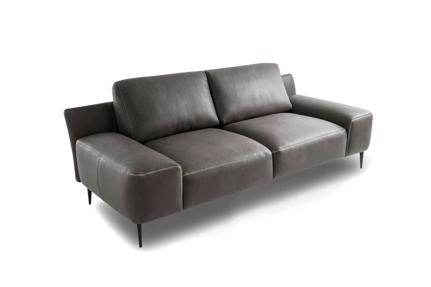 Echtleder Sofa Forma 2-Sitzer – Luxus aus Semi-Anilin Leder - designwerk Echtleder Sofa Forma 2-Sitzer – Luxus aus Semi-Anilin Leder - designwerk