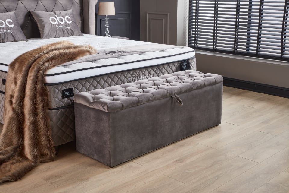 hadise-grijs-10 Genießen Sie himmlischen Schlaf: Boxspringbett Hadise
