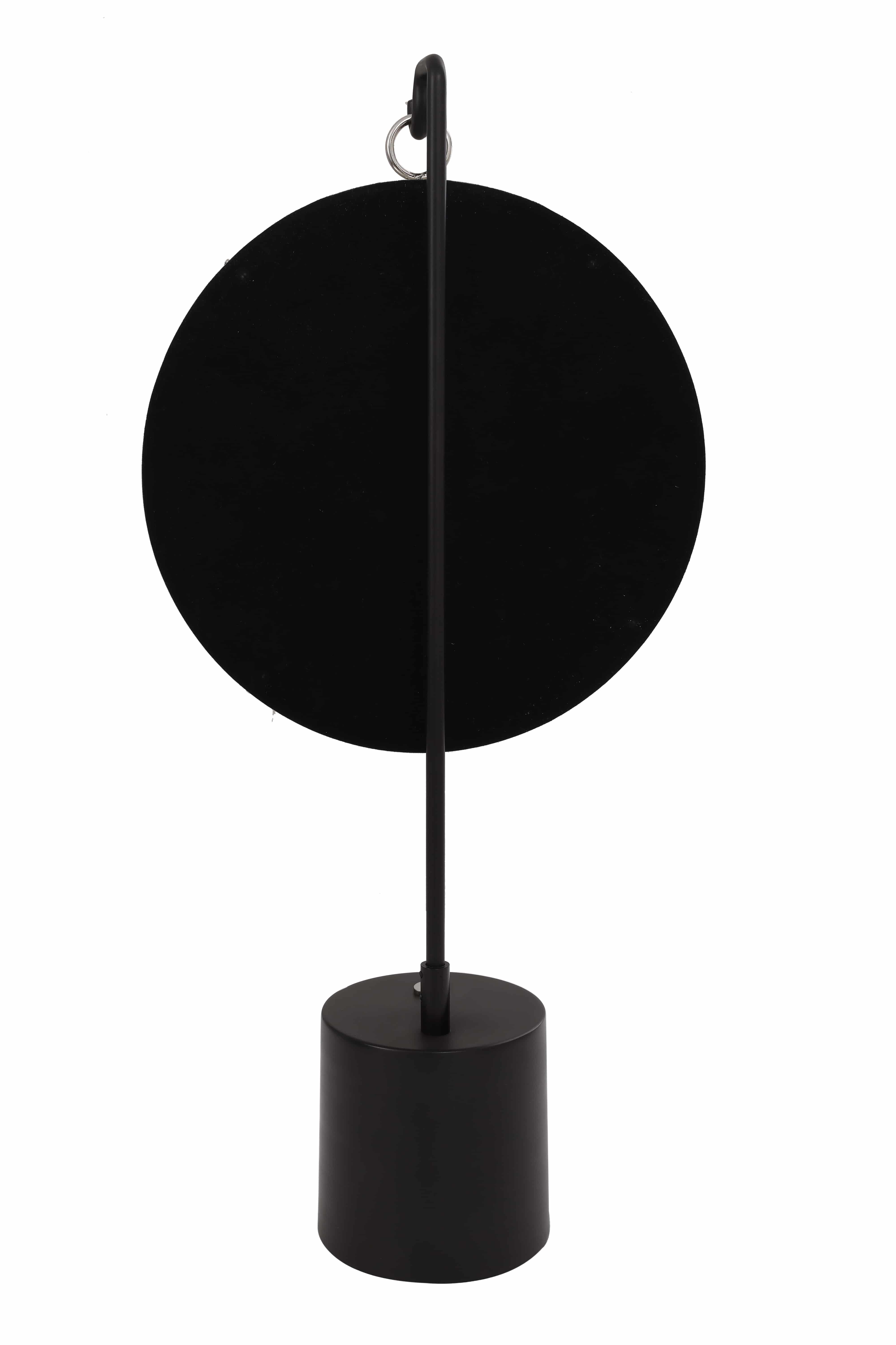 Tischspiegel Eleganca 225 Weiß / Silber