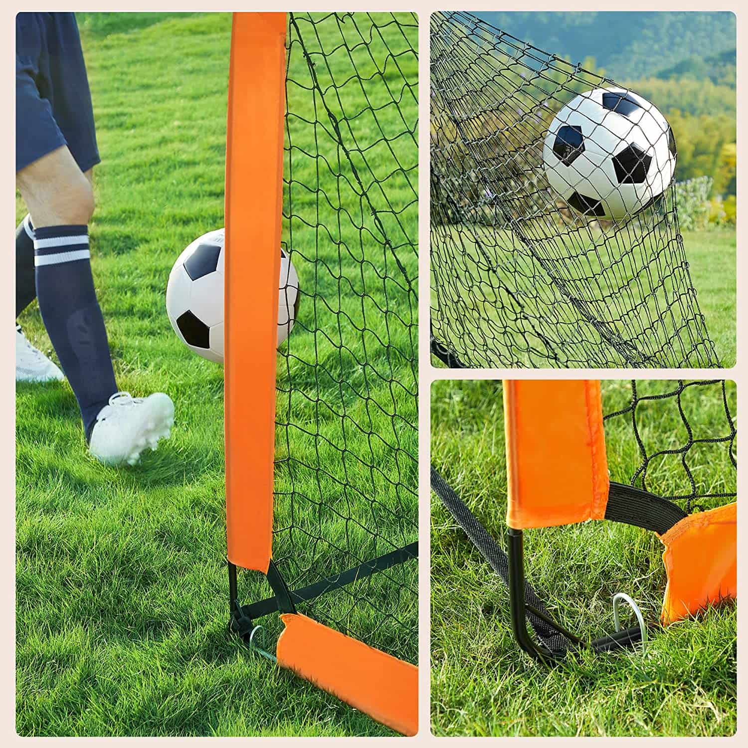 2er Set Fußballtore für Kinder-SZQ422O01