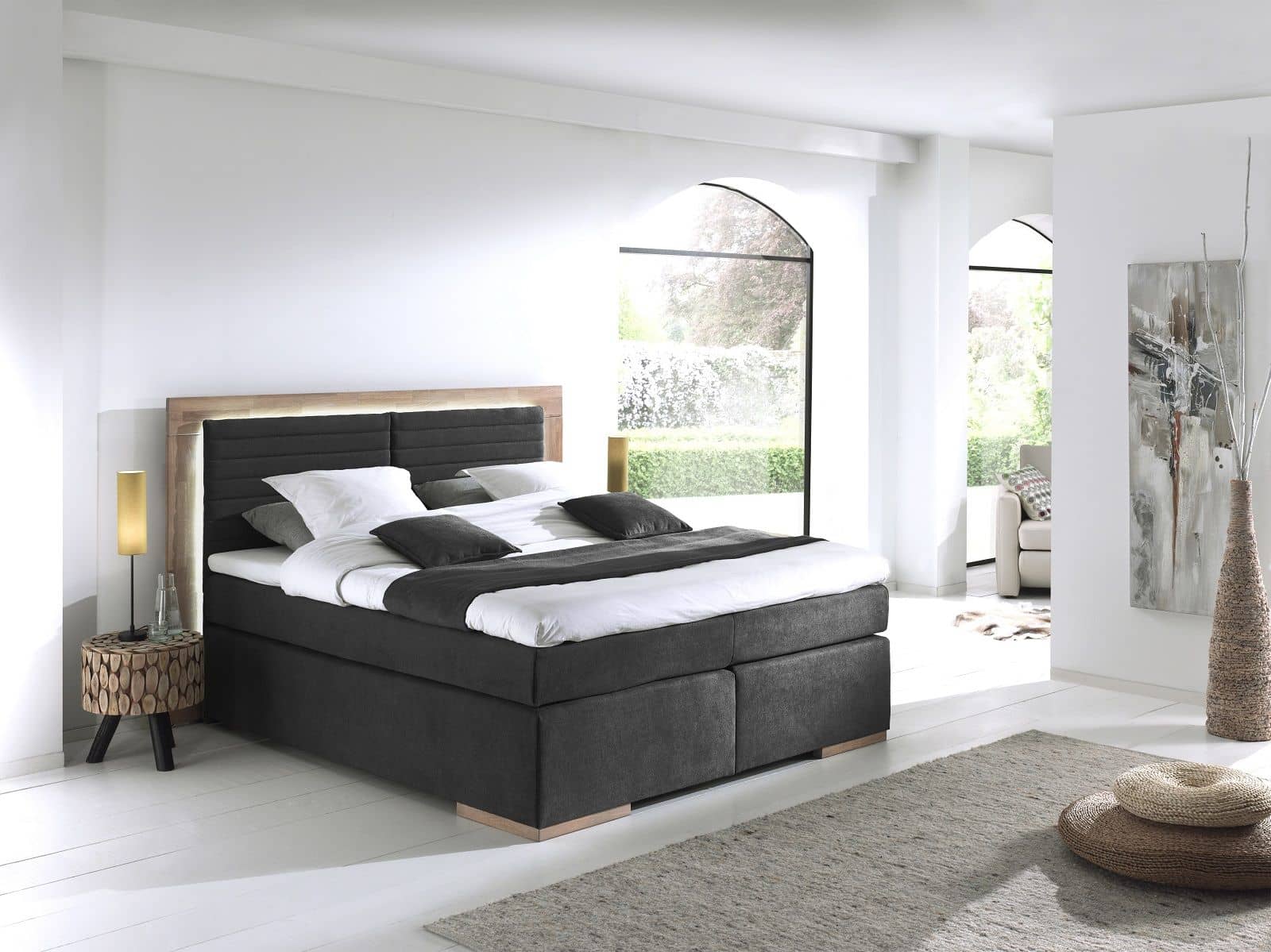 Boxspringbett Marcel New York – Cotta Bedter Beds mit wählbarem Topper