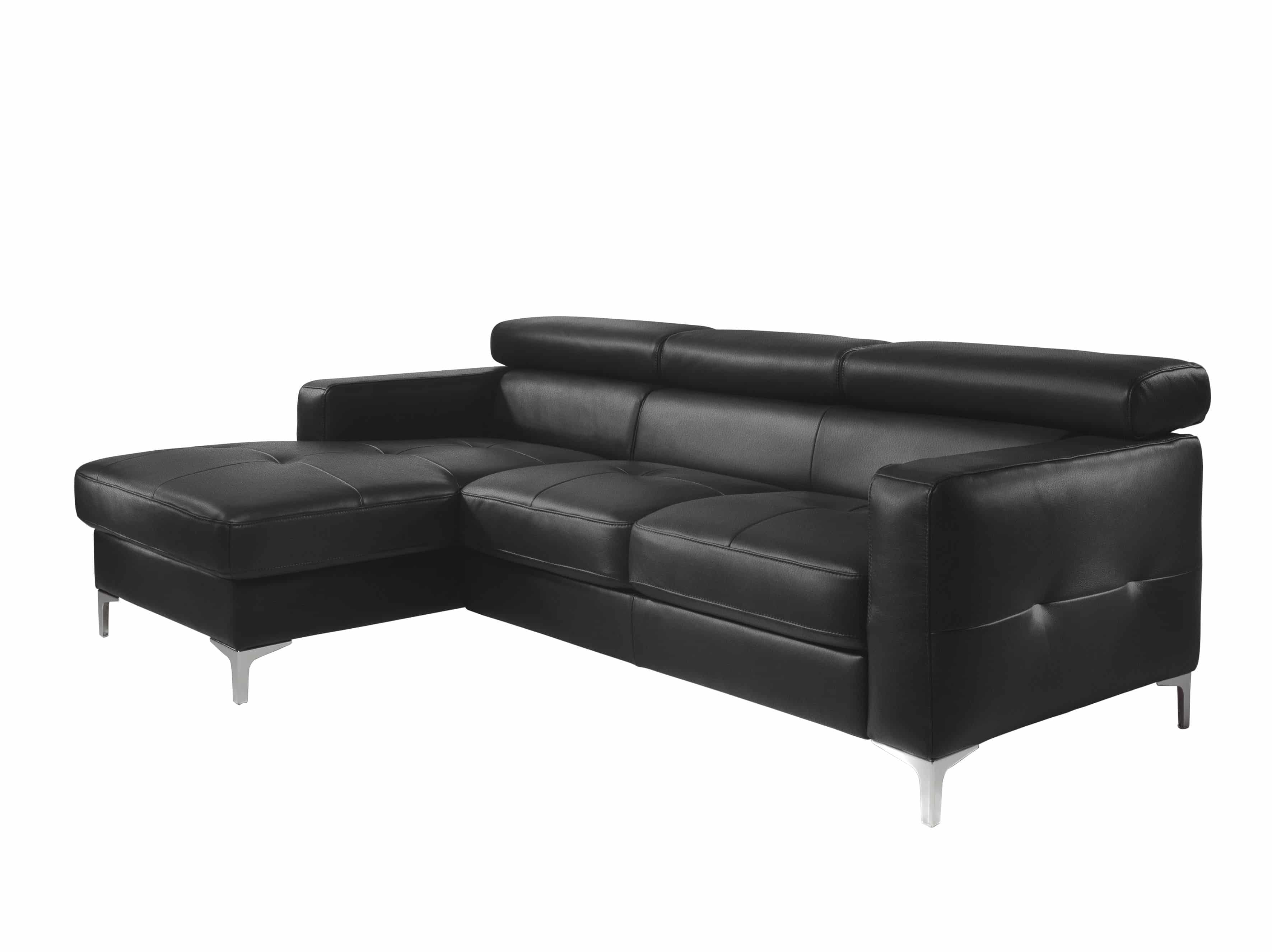 Echtleder Ecksofa Sammy mit Recamiere & Schlaffunktion – Cotta Echtleder Ecksofa Sammy mit Recamiere & Schlaffunktion – Cotta