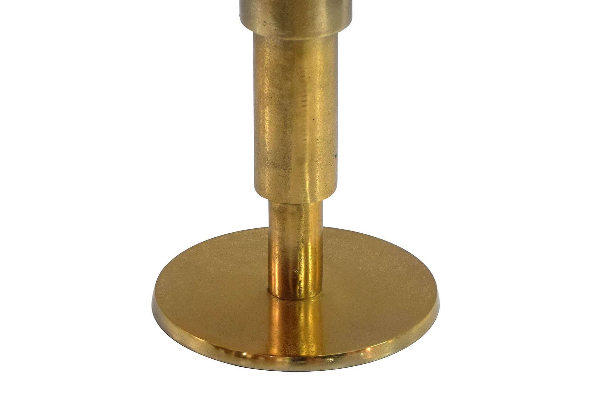 Beistelltisch Marmor rund 59 cm Dekotisch mit Marmor Tischplatte Weiß - Design Dekotisch mit Aluminiumgestell - Anstelltisch Sofatisch modern - Couchtisch Wohnzimmertisch elegant Handmade