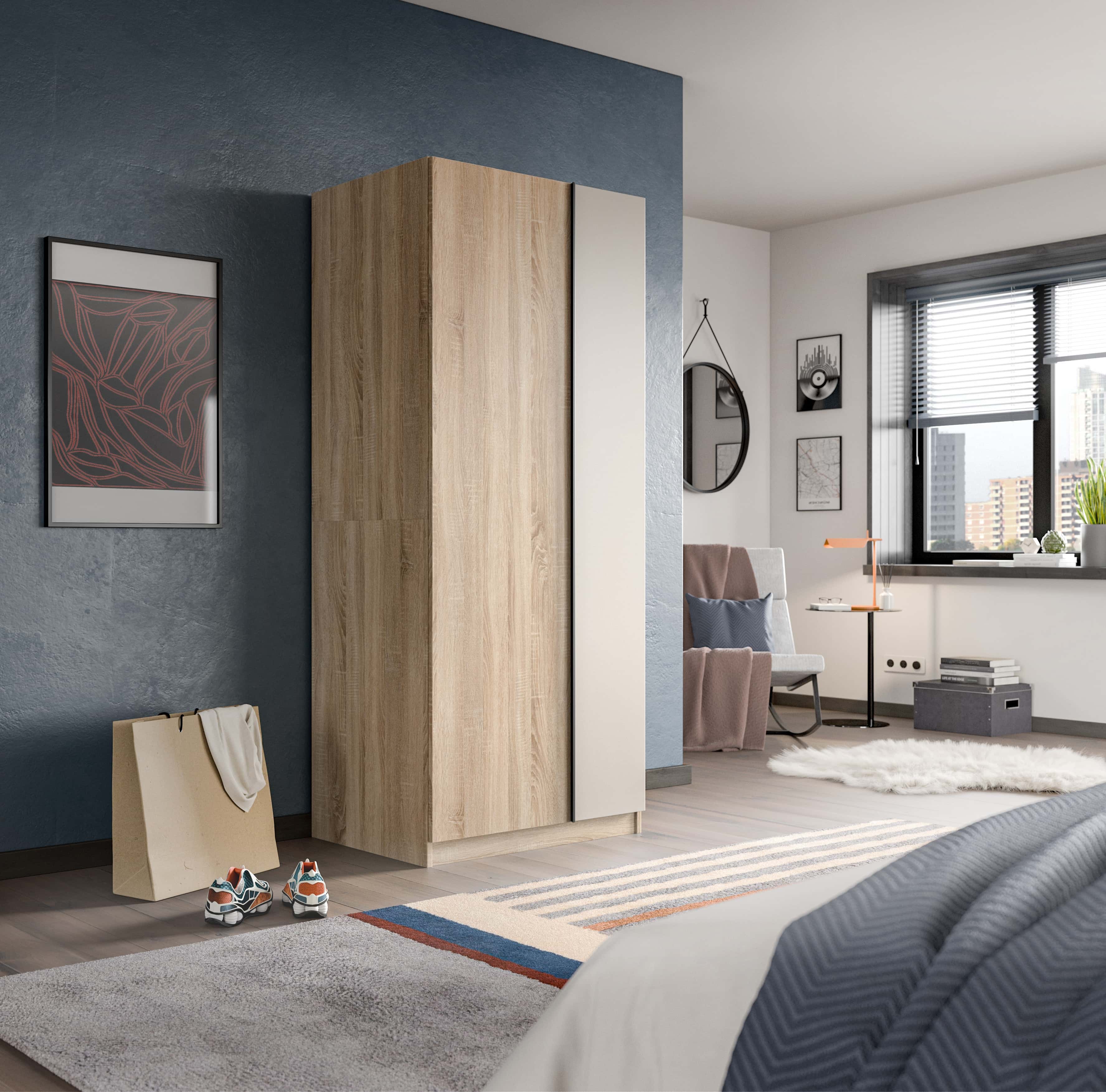 Oakland Kleiderschrank 2-türig Oakland Kleiderschrank 2-türig