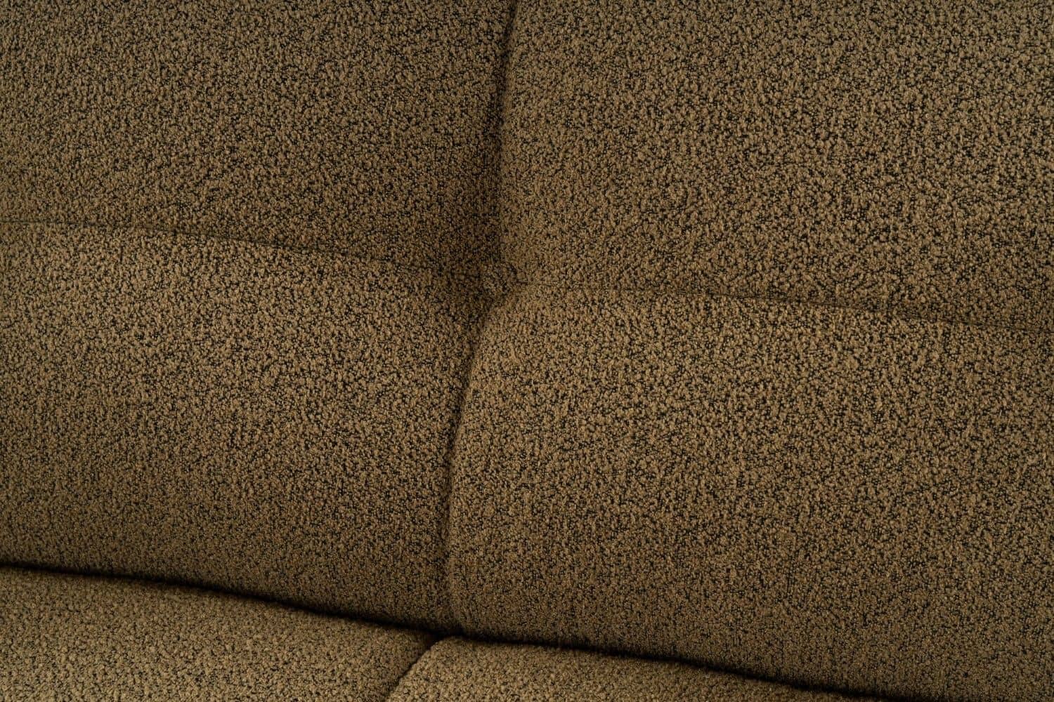 Sofa Cady 2-Sitzer Khaki – Mikrofaser Flock Sofa Cady 2-Sitzer Khaki – Mikrofaser Flock