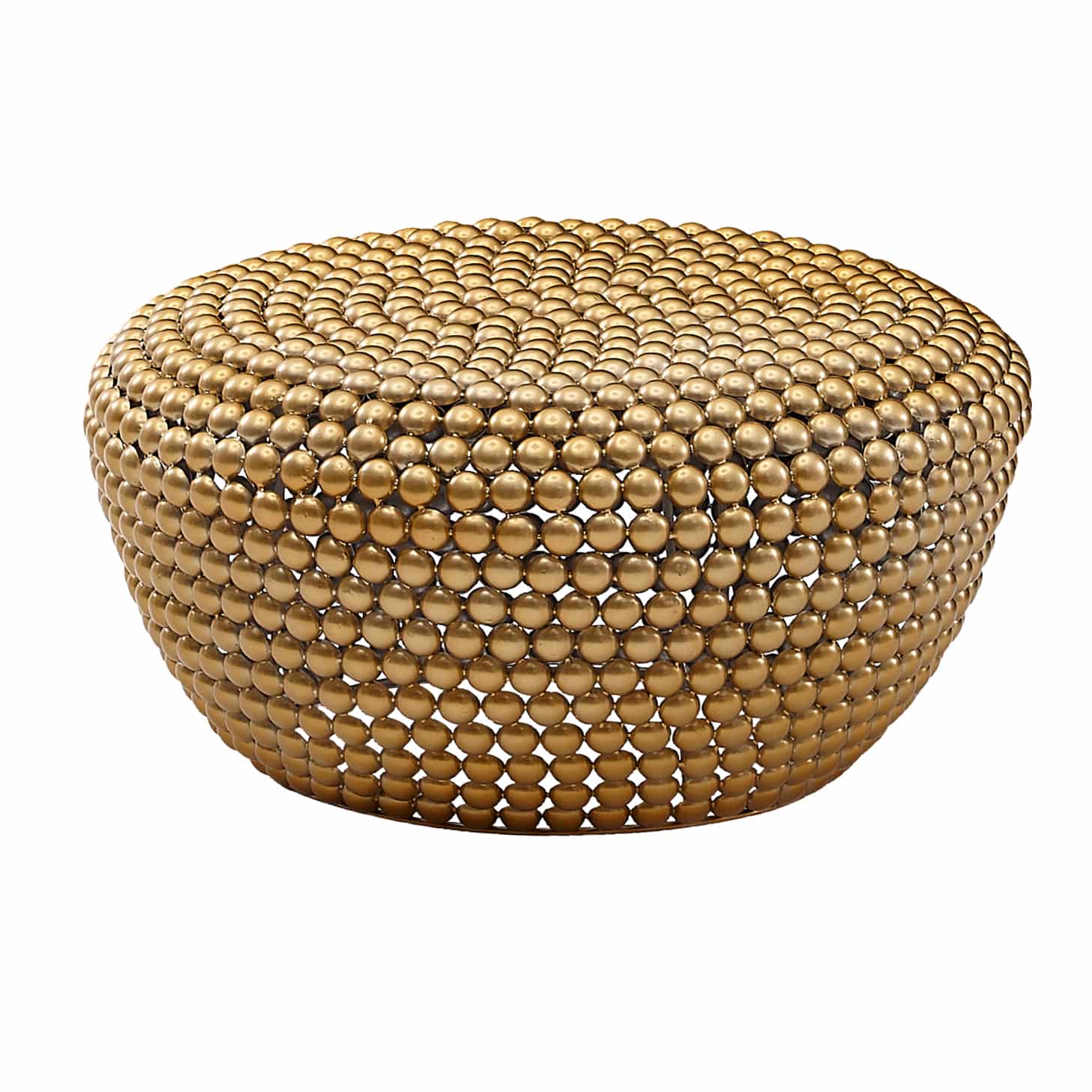 Couchtisch Aluminium Gold 60x60x30 cm Wohnzimmertisch Metall Rund Couchtisch Aluminium Gold 60x60x30 cm Wohnzimmertisch Metall Rund