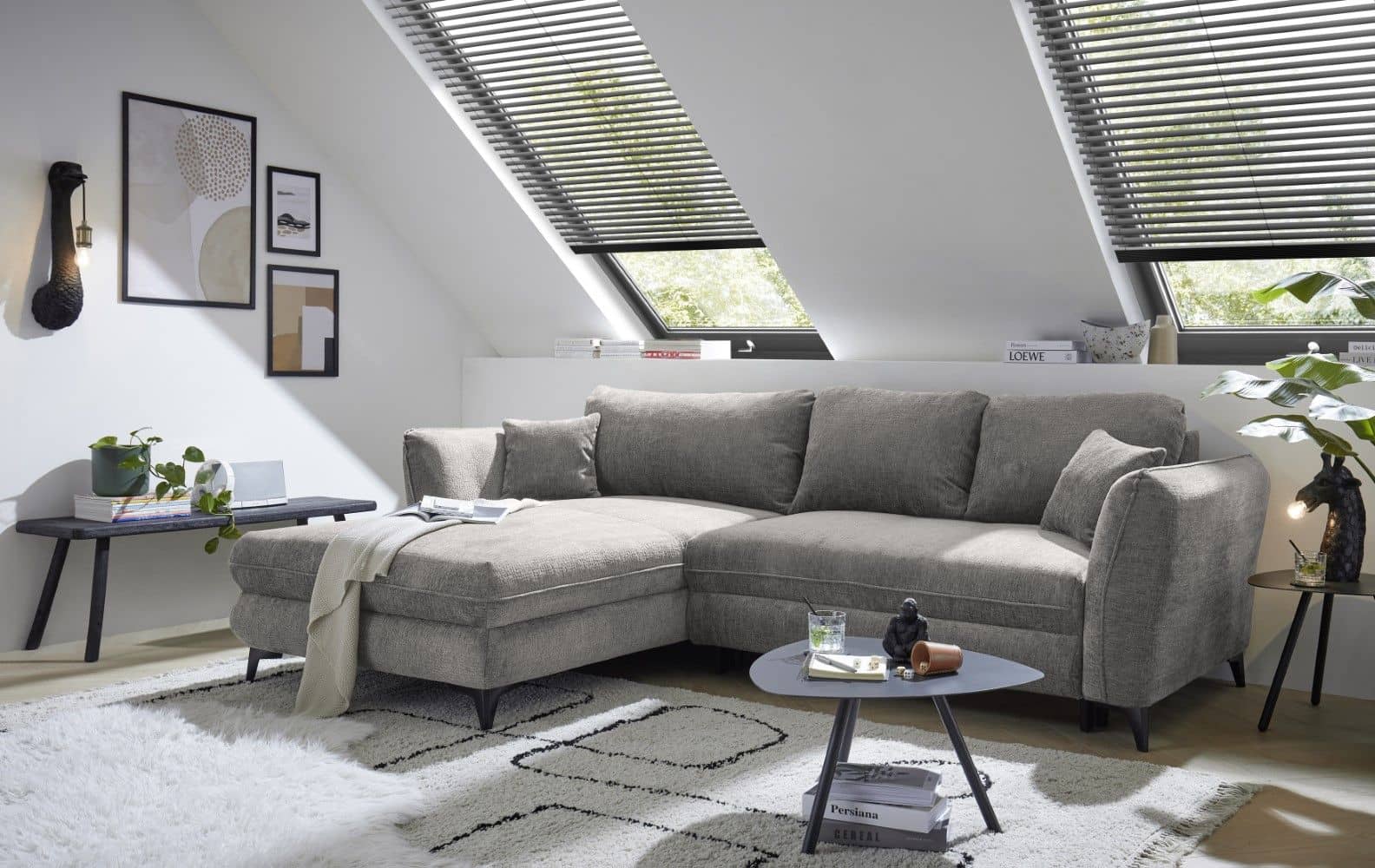 ED Exciting Design Ecksofa Heyland mit Schlaffunktion & Bettkasten ED Exciting Design Ecksofa Heyland mit Schlaffunktion & Bettkasten