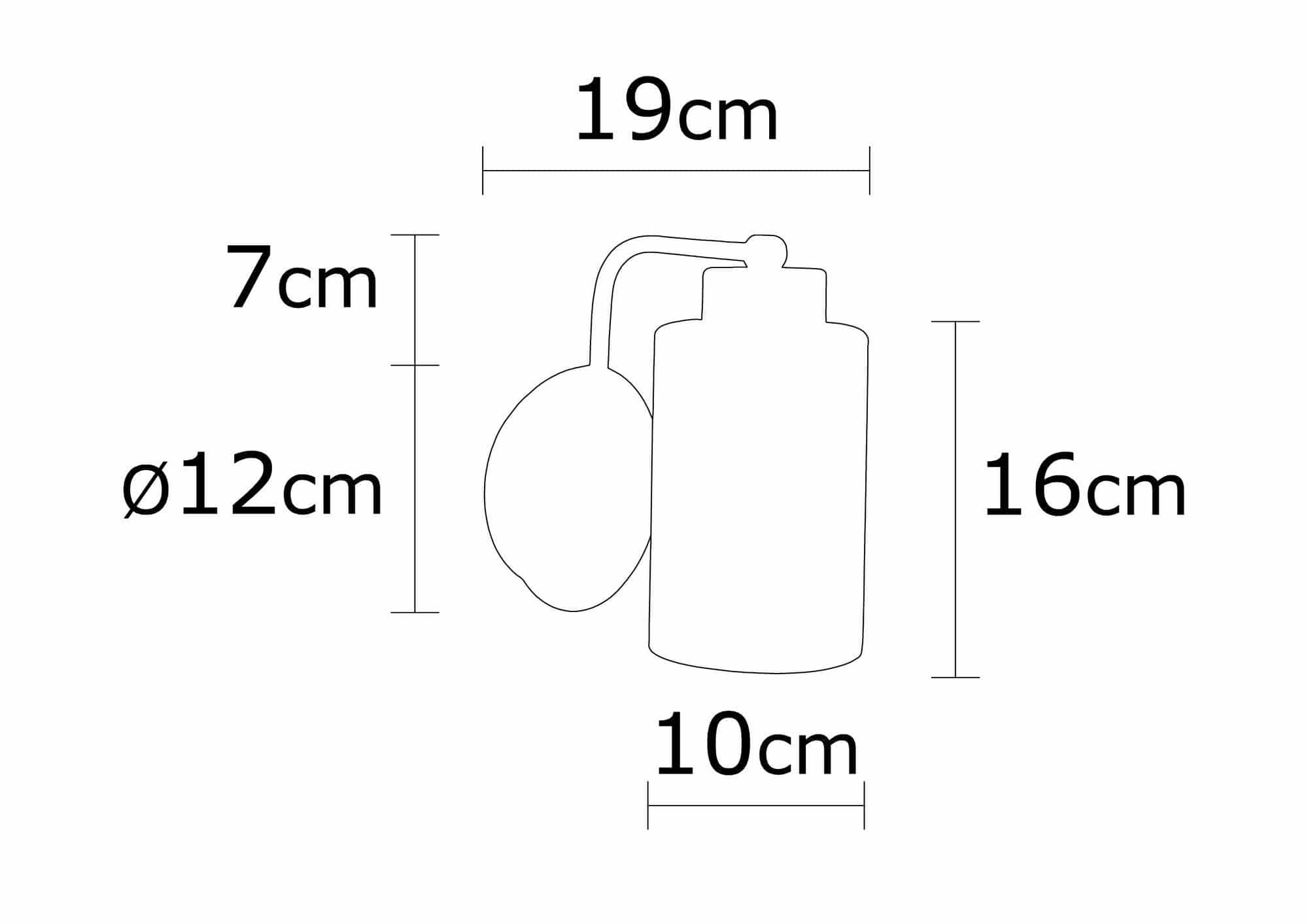 Balcova - N-340 - Wandleuchte Balcova - N-340 - Wandleuchte