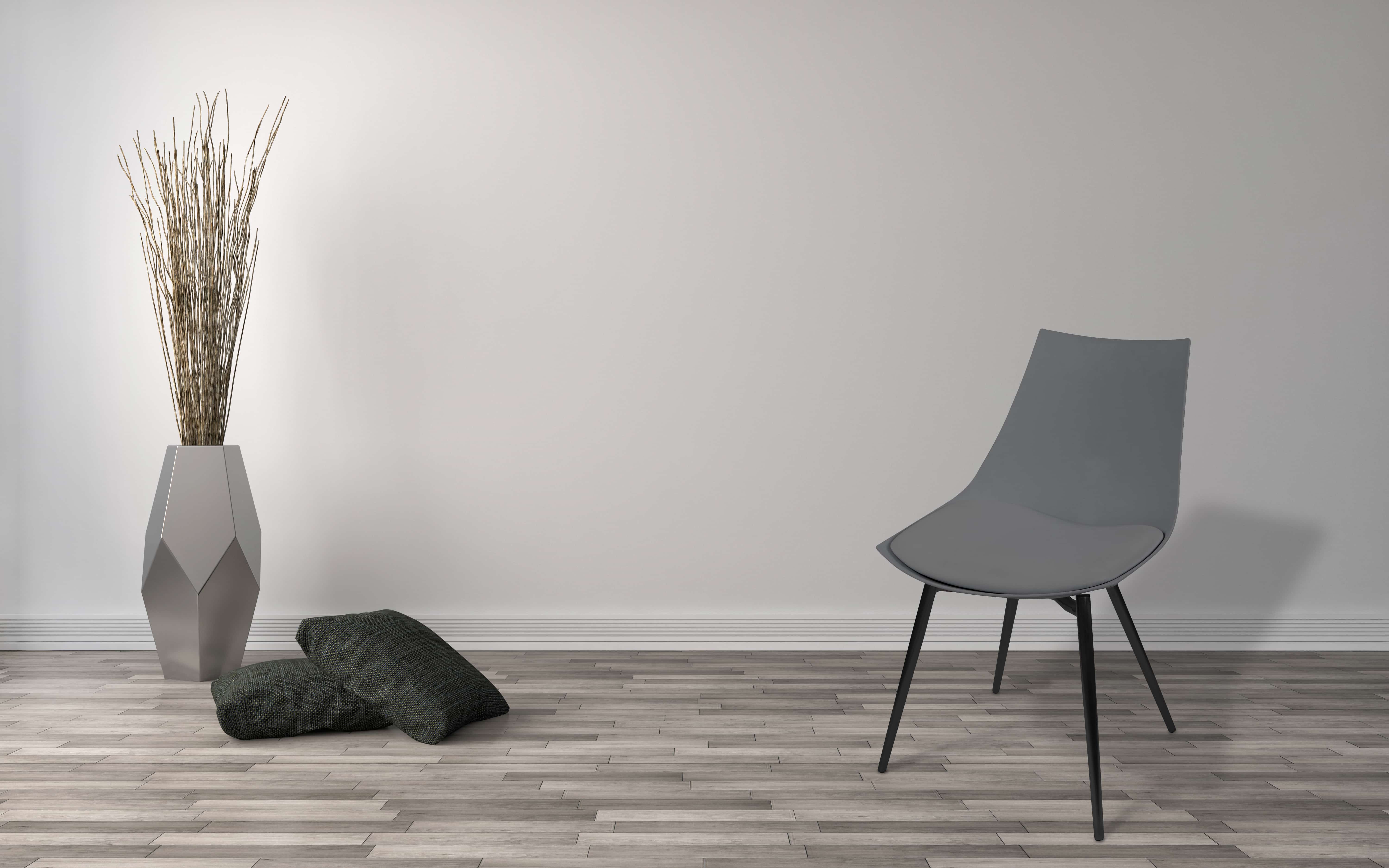 Stuhl Dakota 310 4er-Set Grau / Schwarz Stuhl Dakota 310 4er-Set Grau / Schwarz