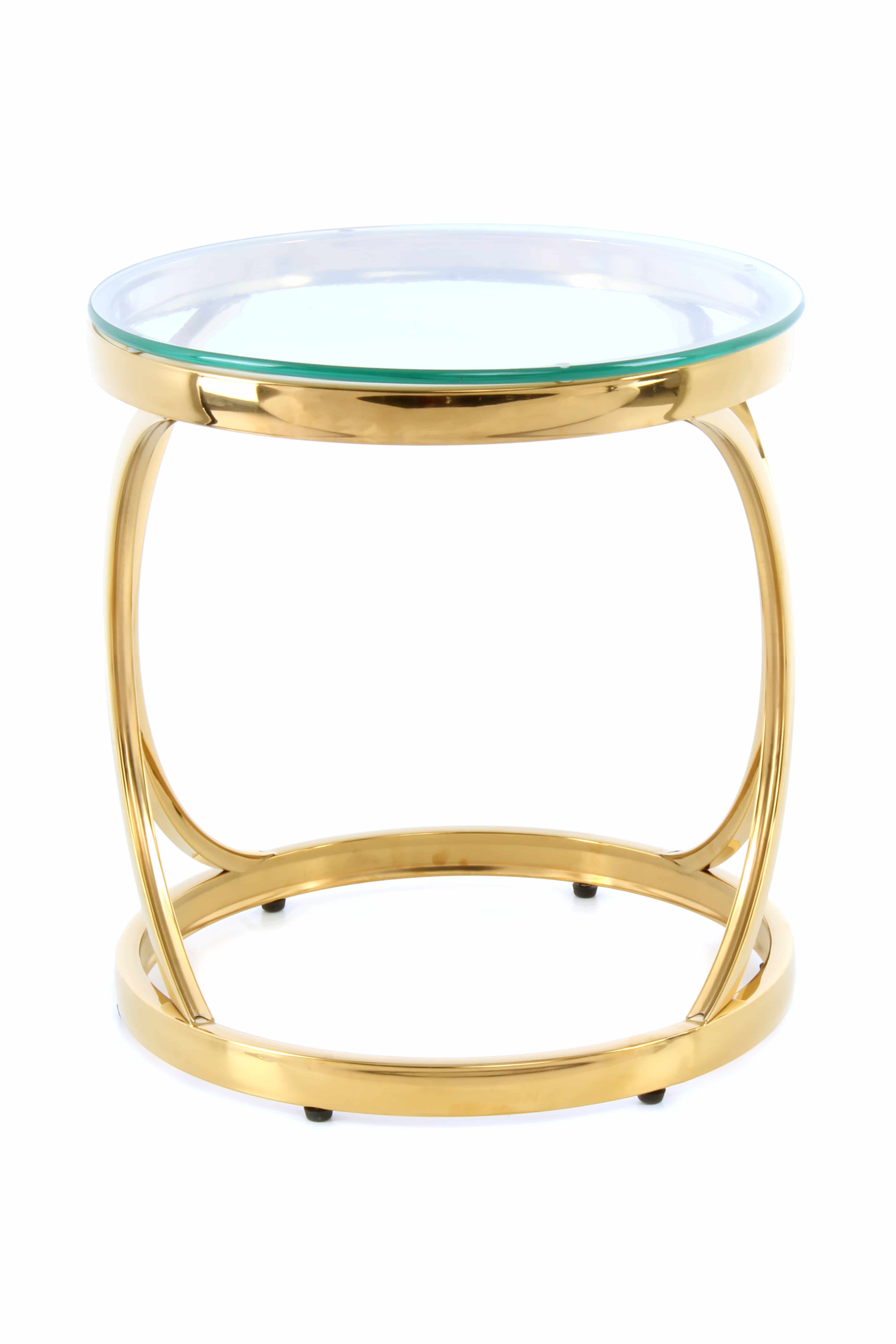 Beistelltisch Weyda 125 Schwarz / Silber Beistelltisch Weyda 125 Schwarz / Silber