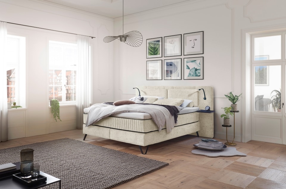Milazzo_Aphrodite-01-Ivory_Milieu Elegantes Ivory Cream: Das ED Exciting Design Boxspringbett Milazzo