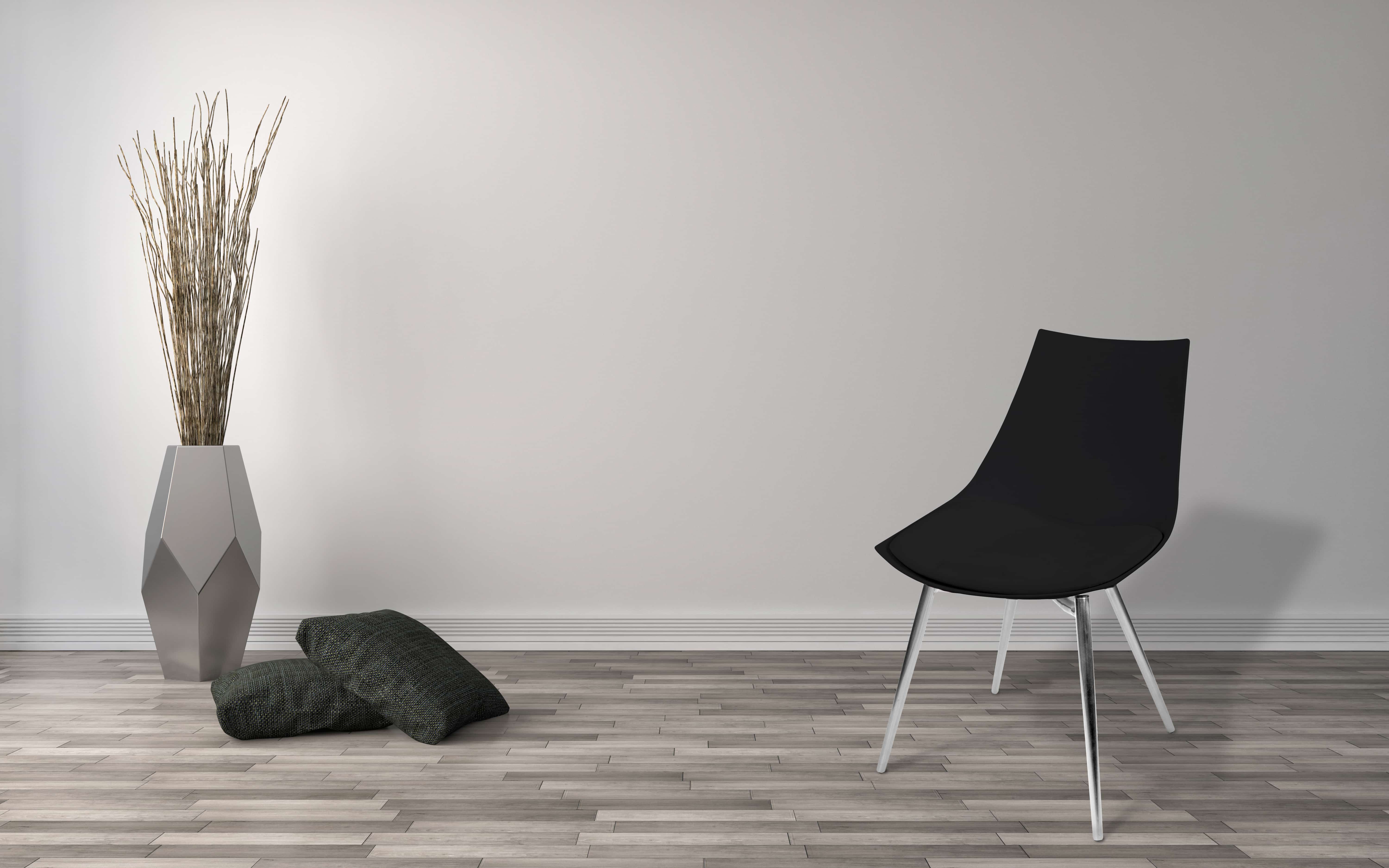 Stuhl Dakota 110 4er-Set Schwarz / Chrom Stuhl Dakota 110 4er-Set Schwarz / Chrom