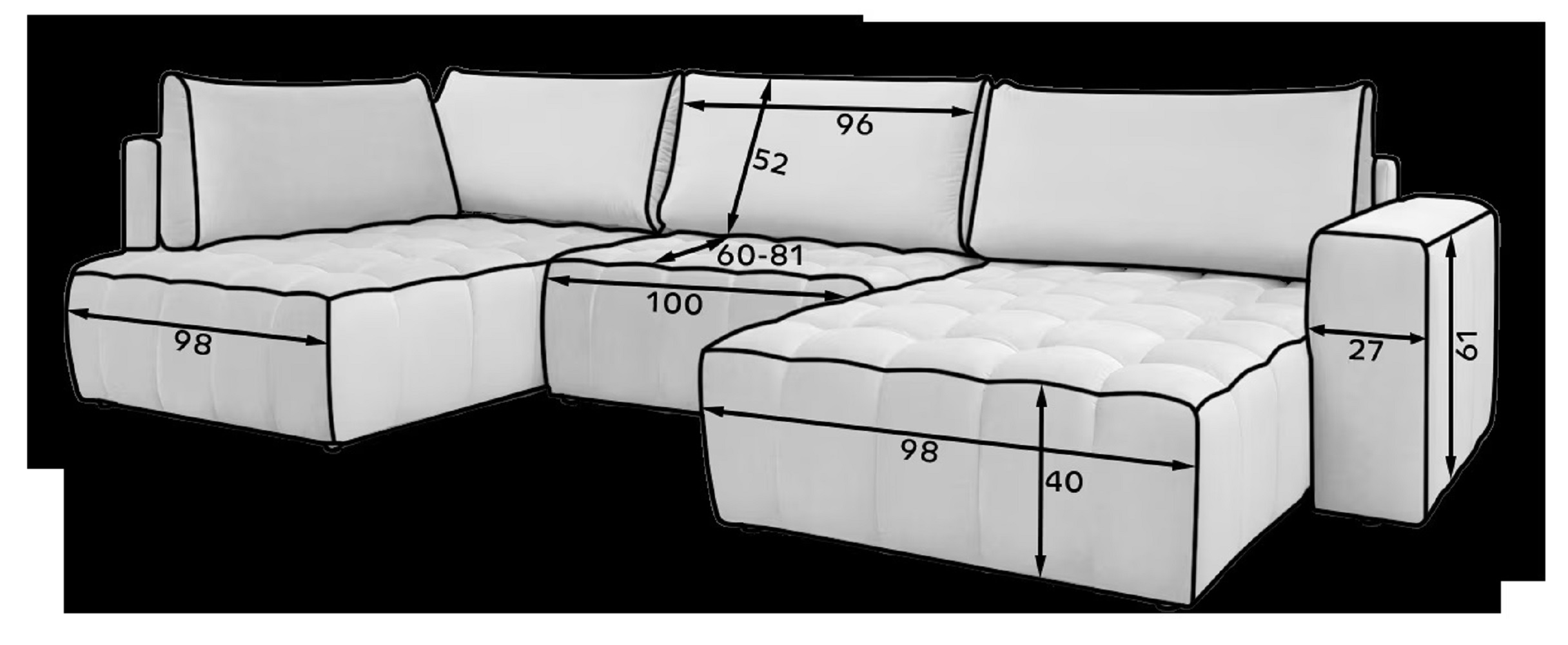 Wohnlandschaft Bonito mit Schlaffunktion – Entspannung & Ästhetik für Ihr Wohnzimmer Wohnlandschaft Bonito mit Schlaffunktion – Entspannung & Ästhetik für Ihr Wohnzimmer