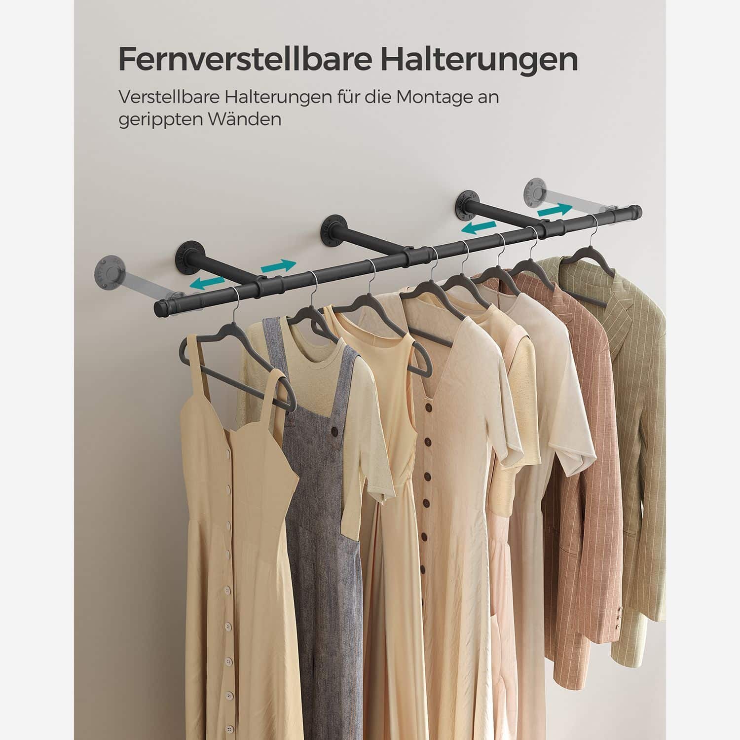 Kleiderstange für die Wand Kleiderstange für die Wand