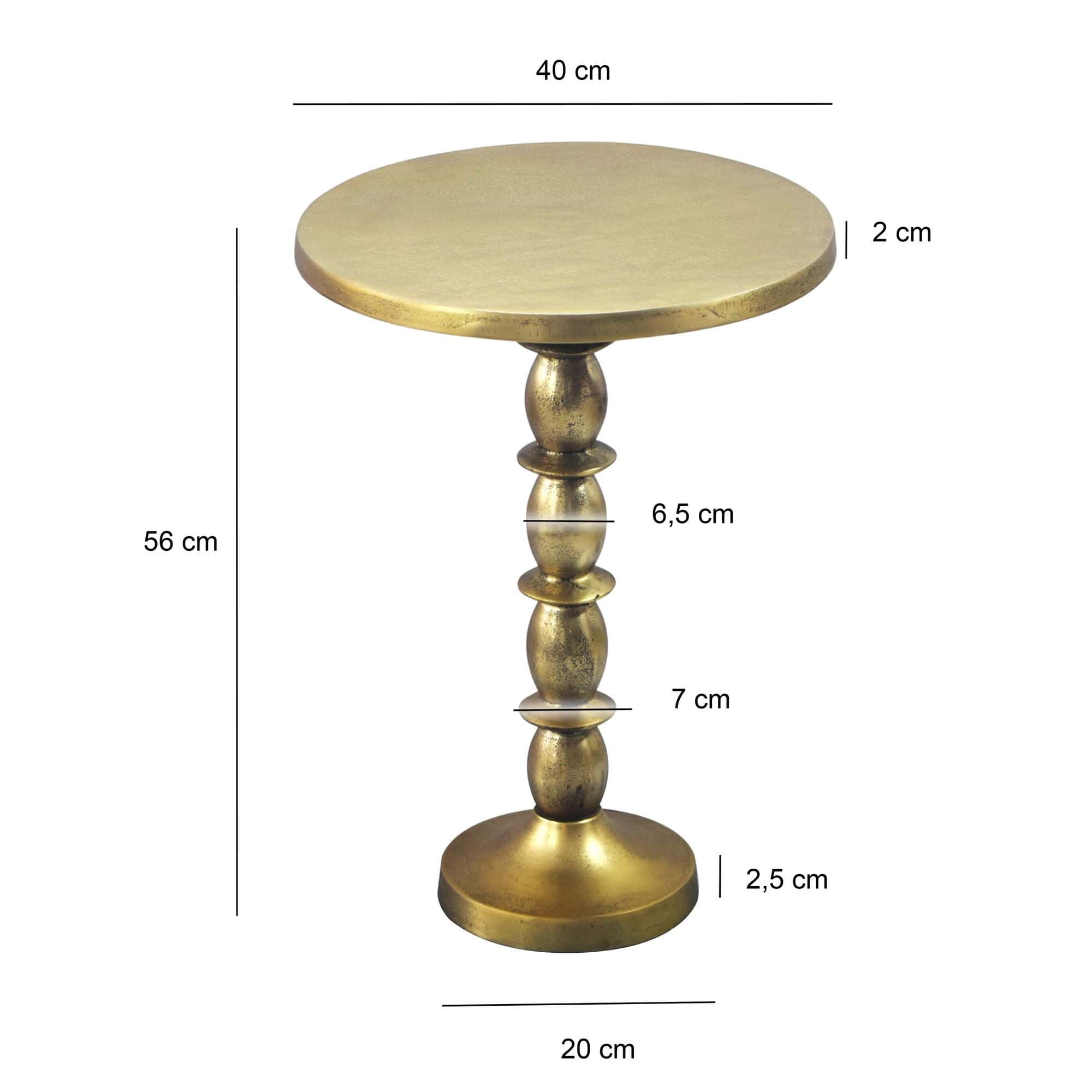 Beistelltisch Gold 40cm Aluminium Tisch Rund - Anstelltisch Raw Finish - Design Wohnzimmertisch Dekotisch - Metalltisch Orientalisch Modern - Sofatisch Couchtisch Handmade Beistelltisch Gold 40cm Aluminium Tisch Rund - Anstelltisch Raw Finish - Design Wohnzimmertisch Dekotisch - Metalltisch Orientalisch Modern - Sofatisch Couchtisch Handmade