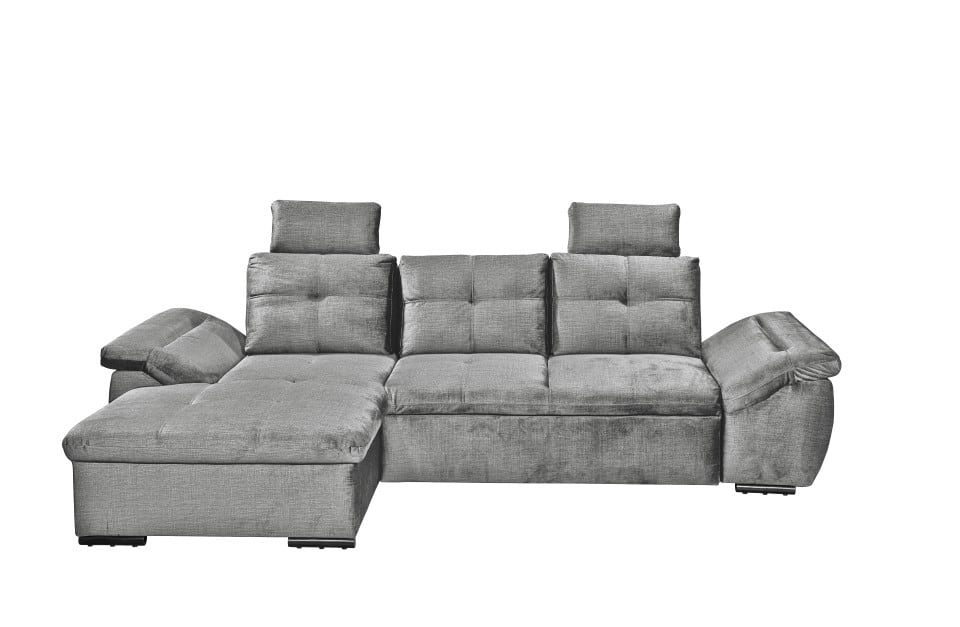 Alija-LC_Voss-15-grey_frontalTRhWged36i00Z Stilvolles Wohnaccessoire: Graues Alija Sofa mit moderner Federung