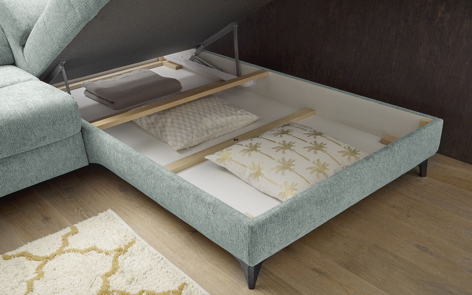 Ecksofa mit elektronischer Wallaway-Funktion - Sydney Ecksofa mit elektronischer Wallaway-Funktion - Sydney