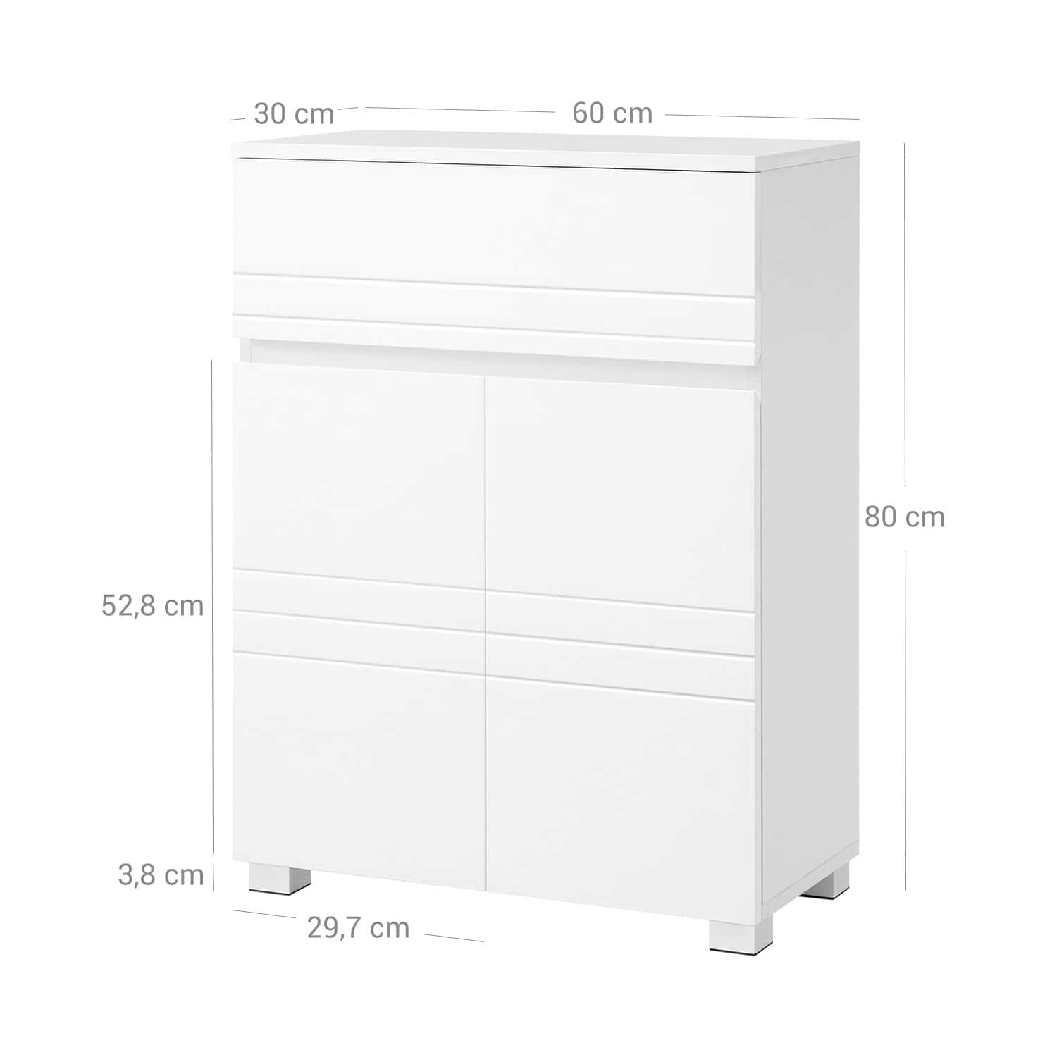 Badezimmerschrank weiß-B34BBK140W01 Badezimmerschrank weiß-B34BBK140W01