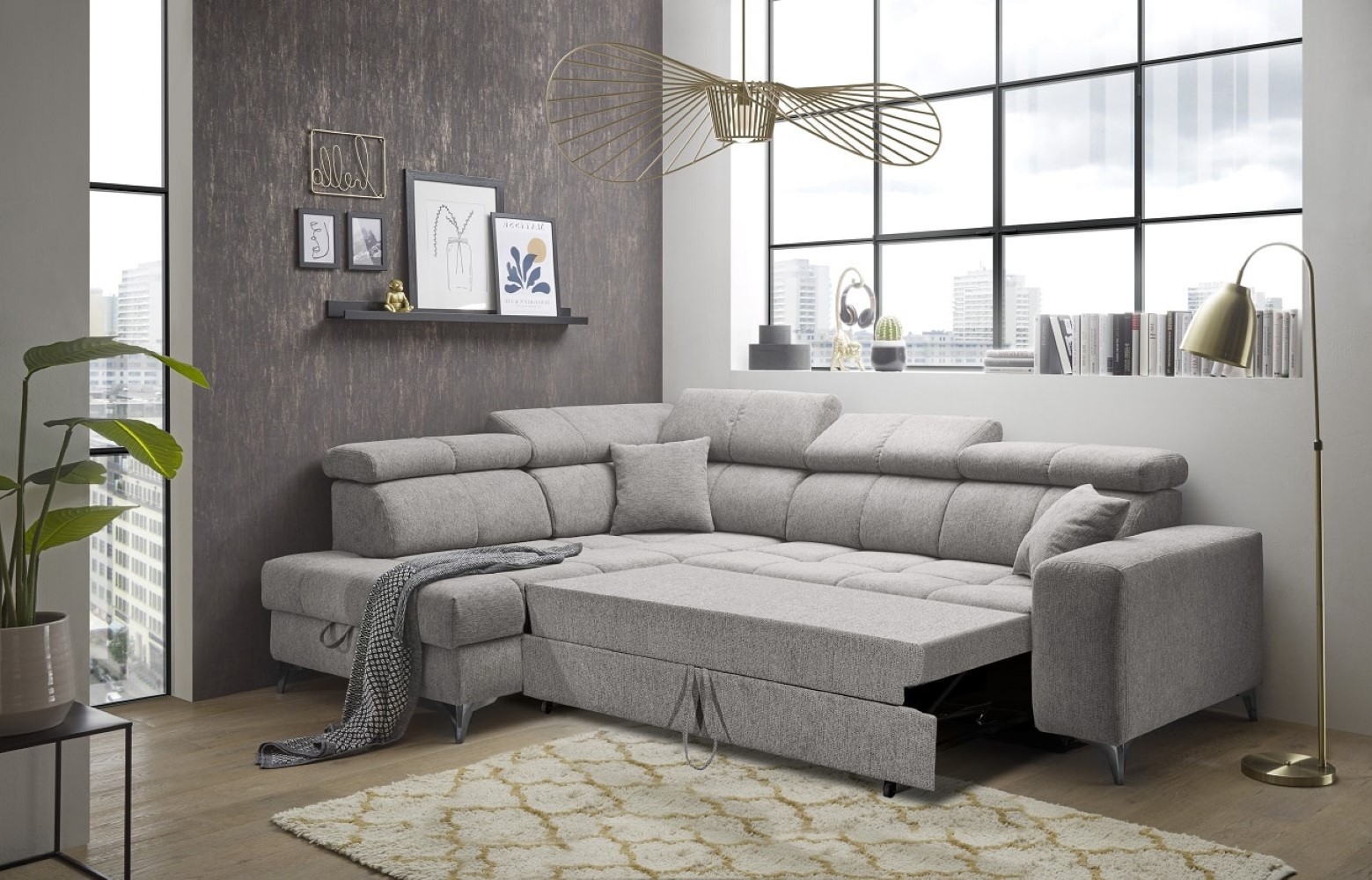 Ecksofa mit Schlaffunktion Sydney - ED Exciting Design Ecksofa mit Schlaffunktion Sydney - ED Exciting Design