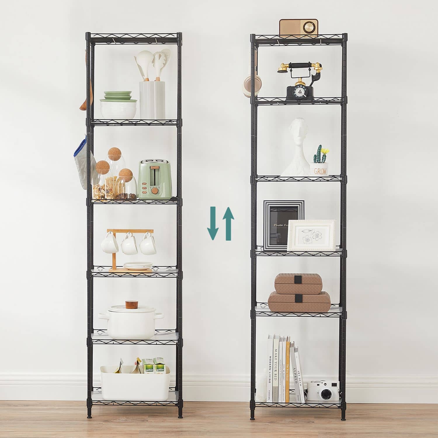 Küchenregal mit 6 Ebenen-LGR116B01 Küchenregal mit 6 Ebenen-LGR116B01