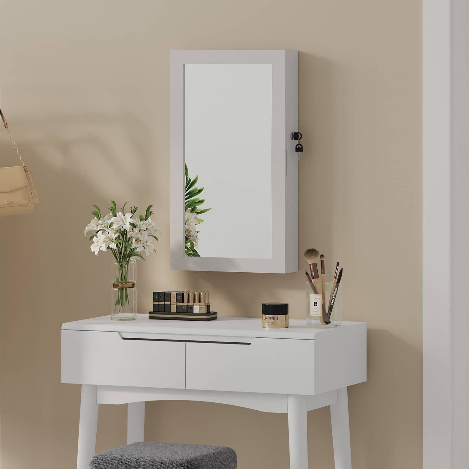 Schmuckschrank, Spiegelschrank, Hängeschrank Schmuckschrank, Spiegelschrank, Hängeschrank