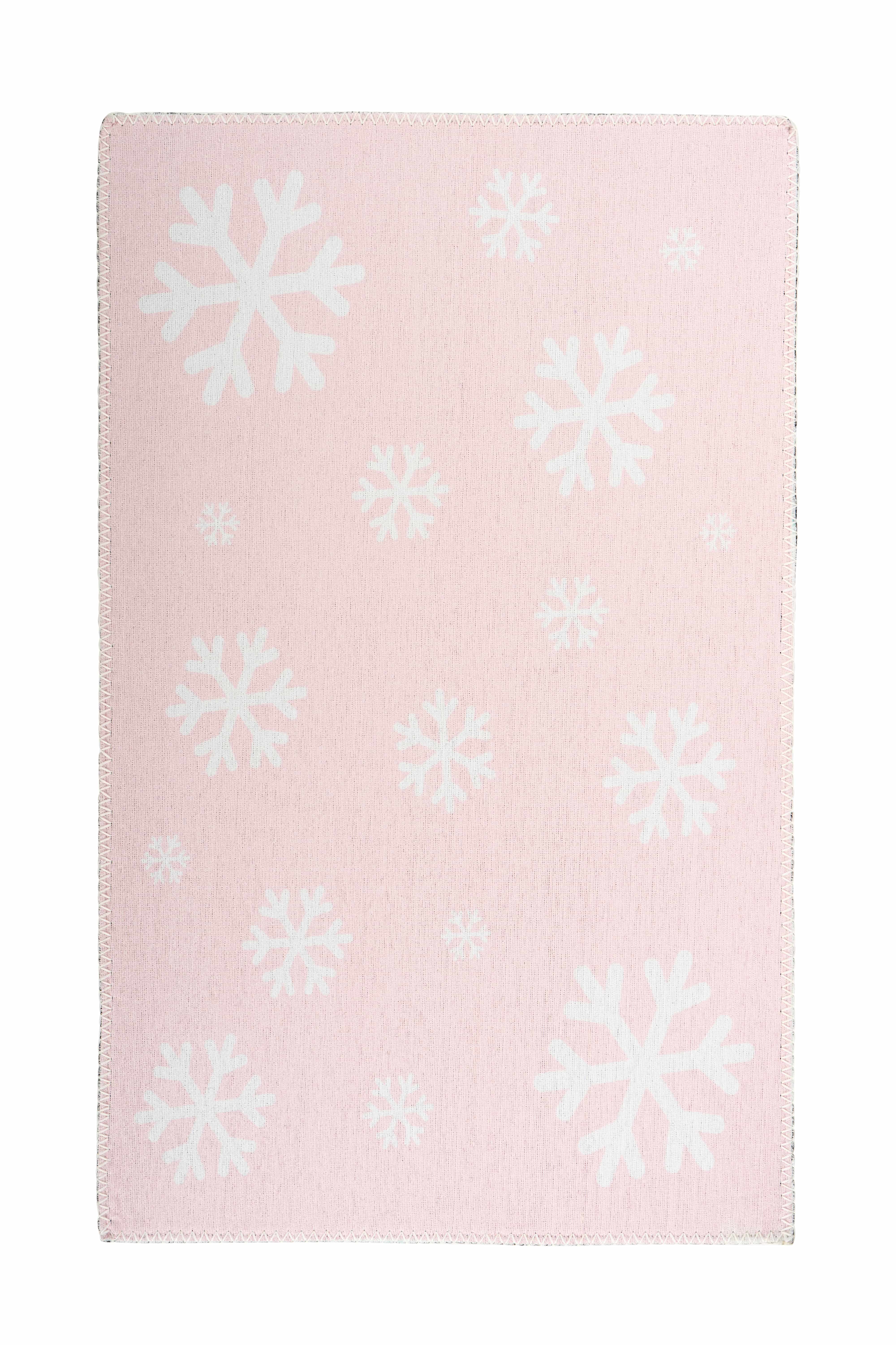 Bambini 400 Rosa Teppich Ø 160cm RUND | Kinderteppich | Flachflor