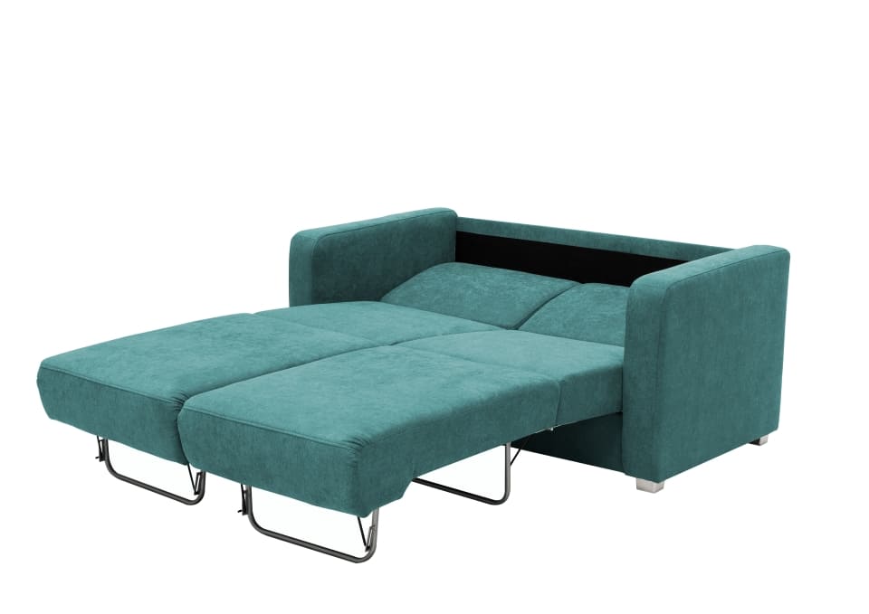 Benformato_Mia_2F_3607-2 Entspannt in Petrol: Das Sofa Mia von Benformato für Ihr Wohnzimmer