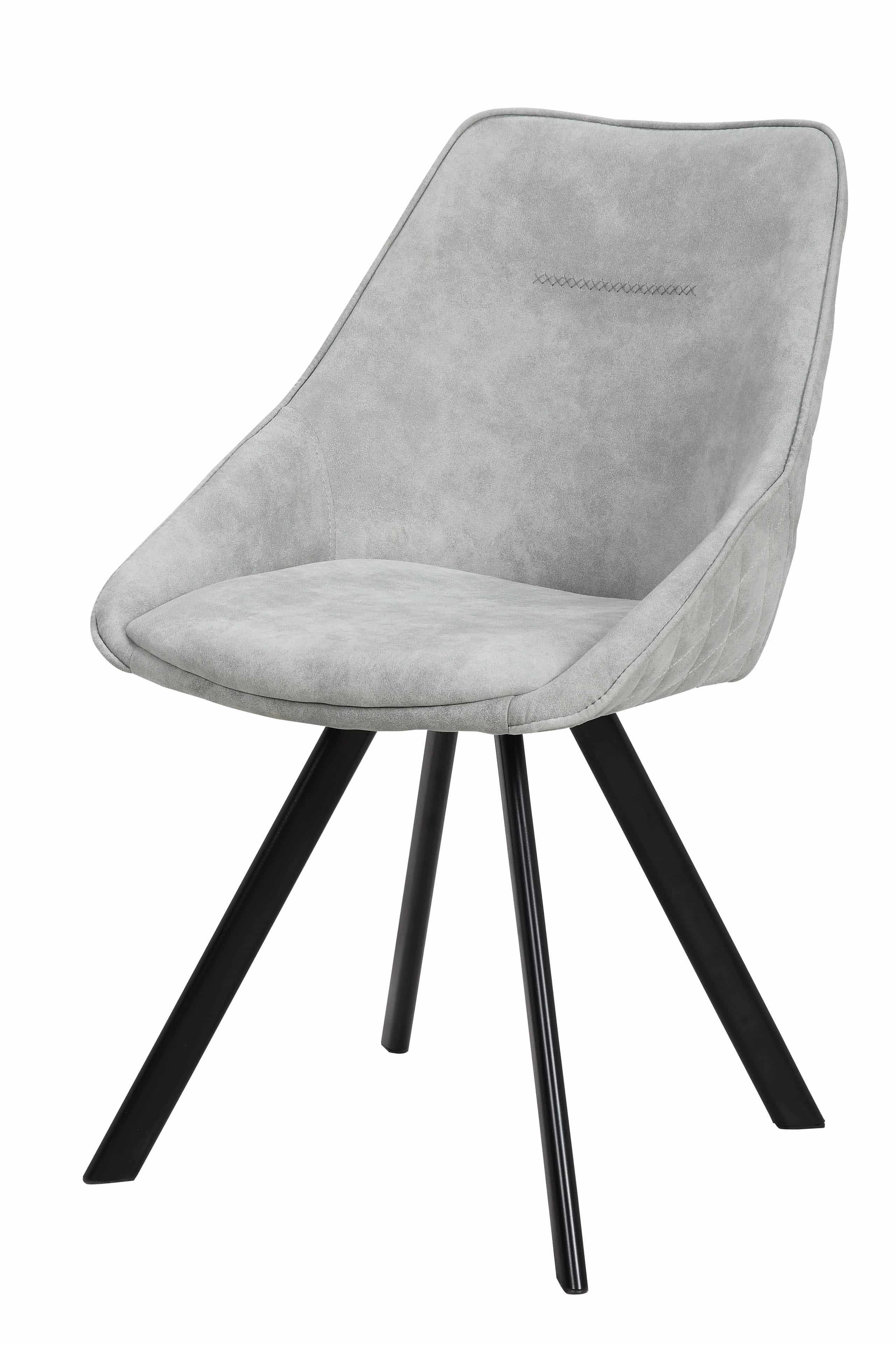 Stuhl Cowboy 110 2er-Set Grau