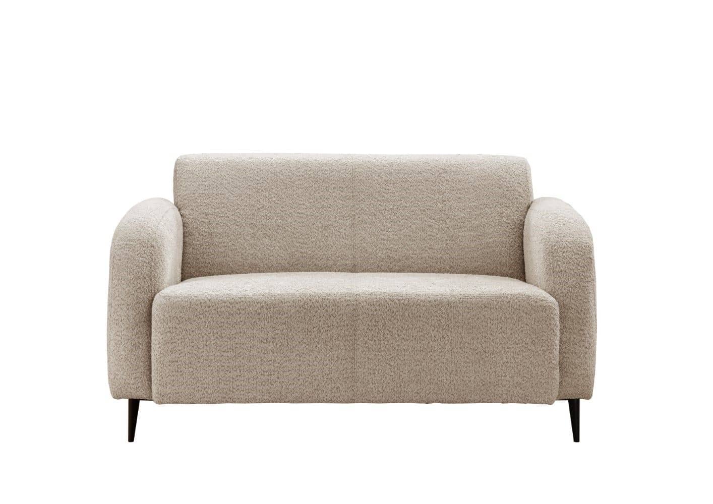 Sofa Set Marone 3er+2er+Sessel von Benformato mit Metallfüßen | verschiedene Farben